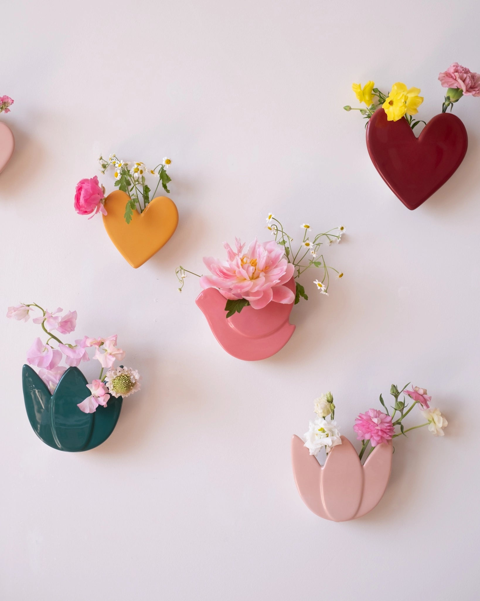 2 crochets L pour fixation des vases muraux - Silly & Billy