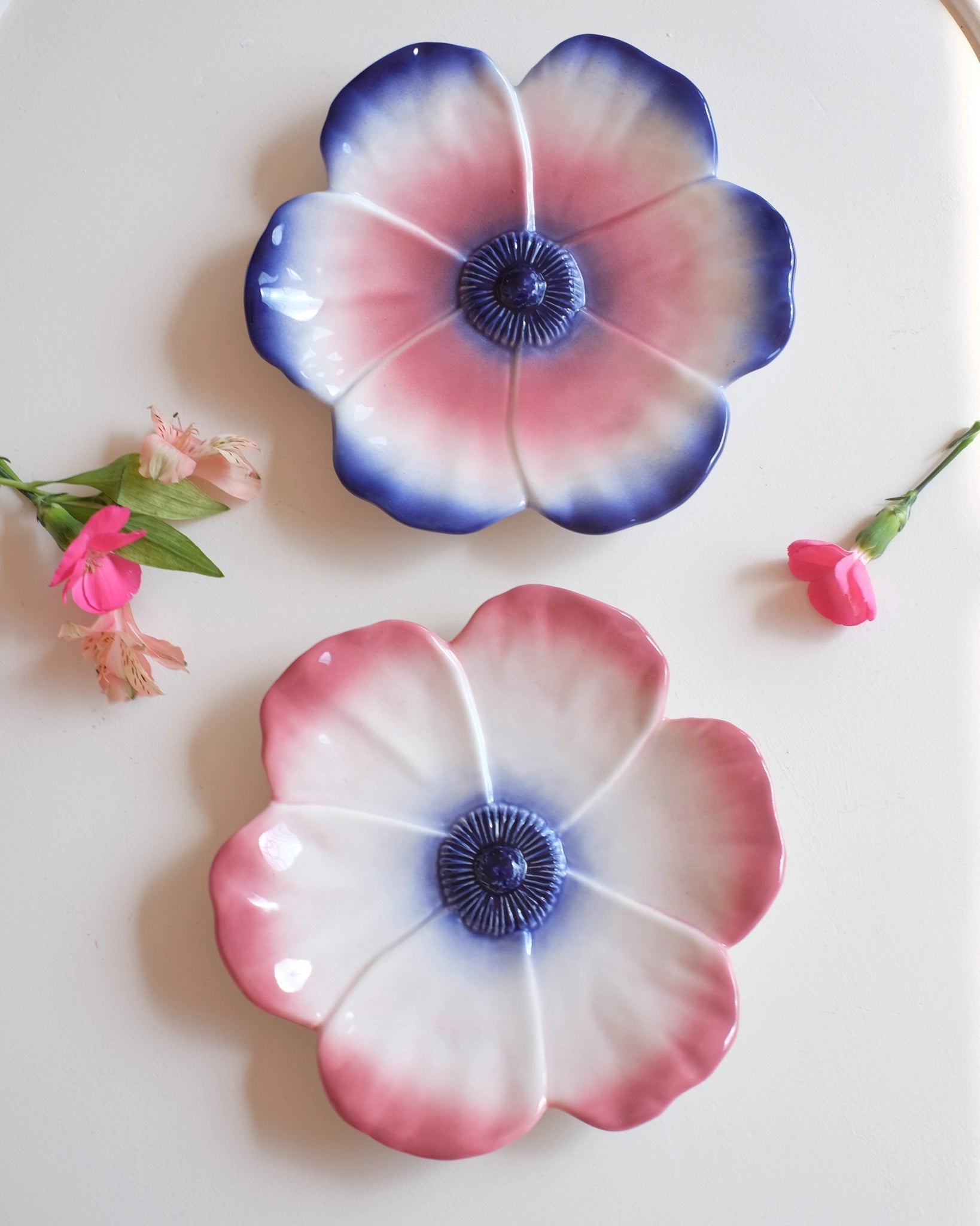 2 grandes coupes Poppy - Cobalt & Rose - Silly & Billy