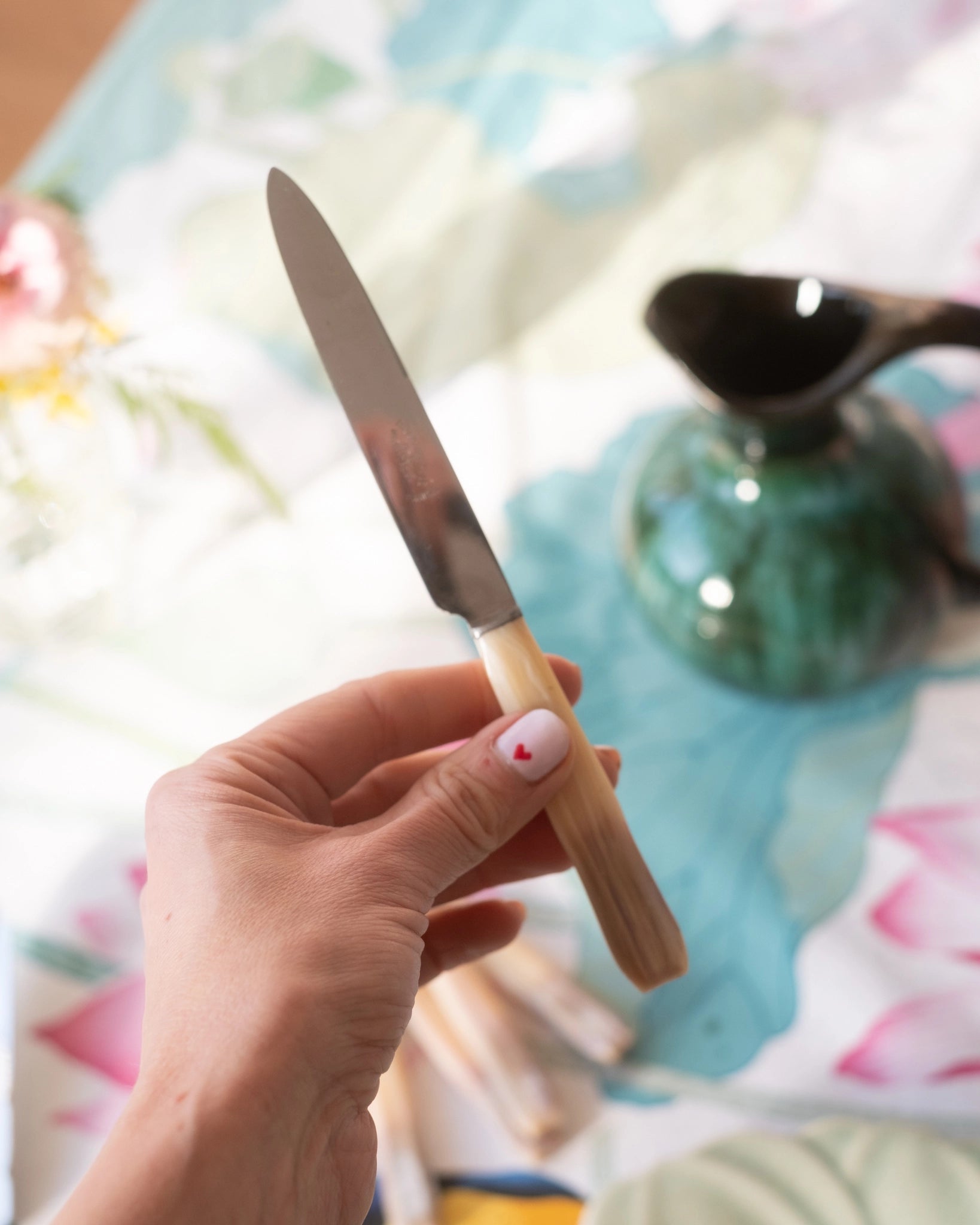 6 anciens couteaux à dessert - Silly & Billy