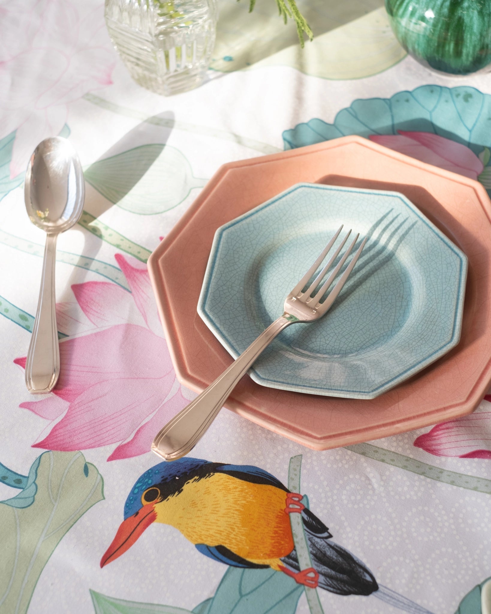 6 fourchettes en métal argenté - Silly & Billy