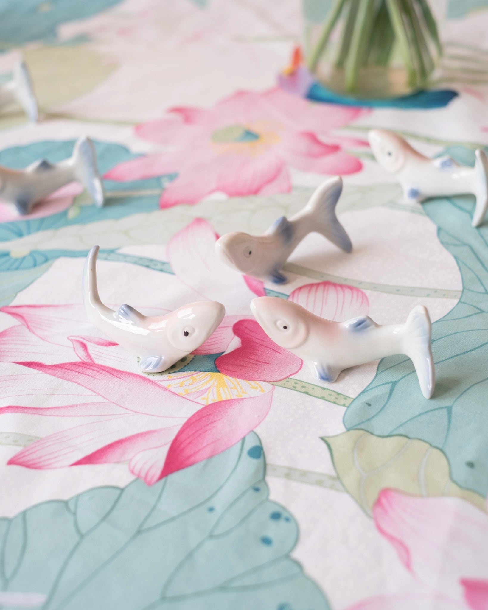 6 porte - couteaux poissons en céramique - Silly & Billy