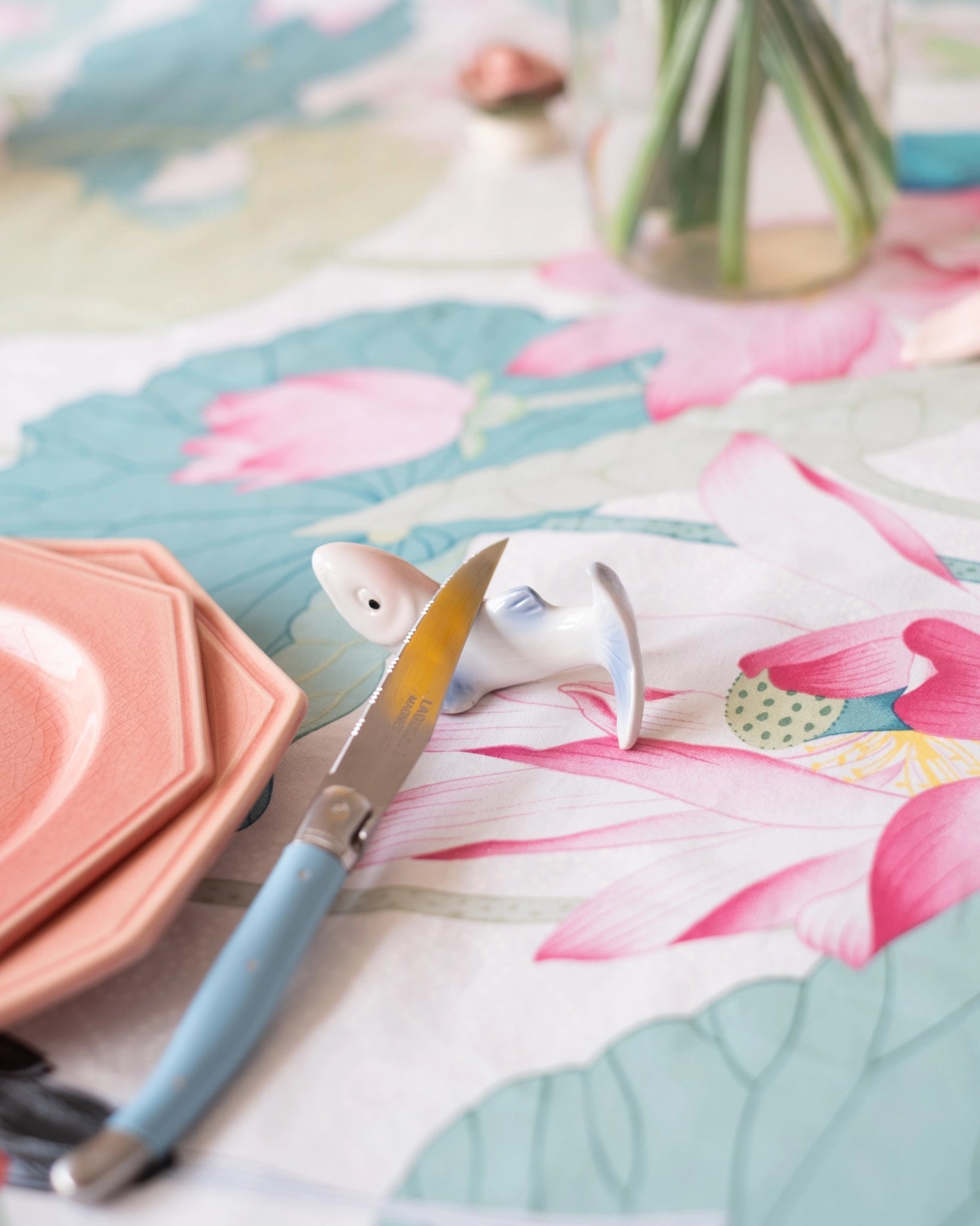 6 porte - couteaux poissons en céramique - Silly & Billy