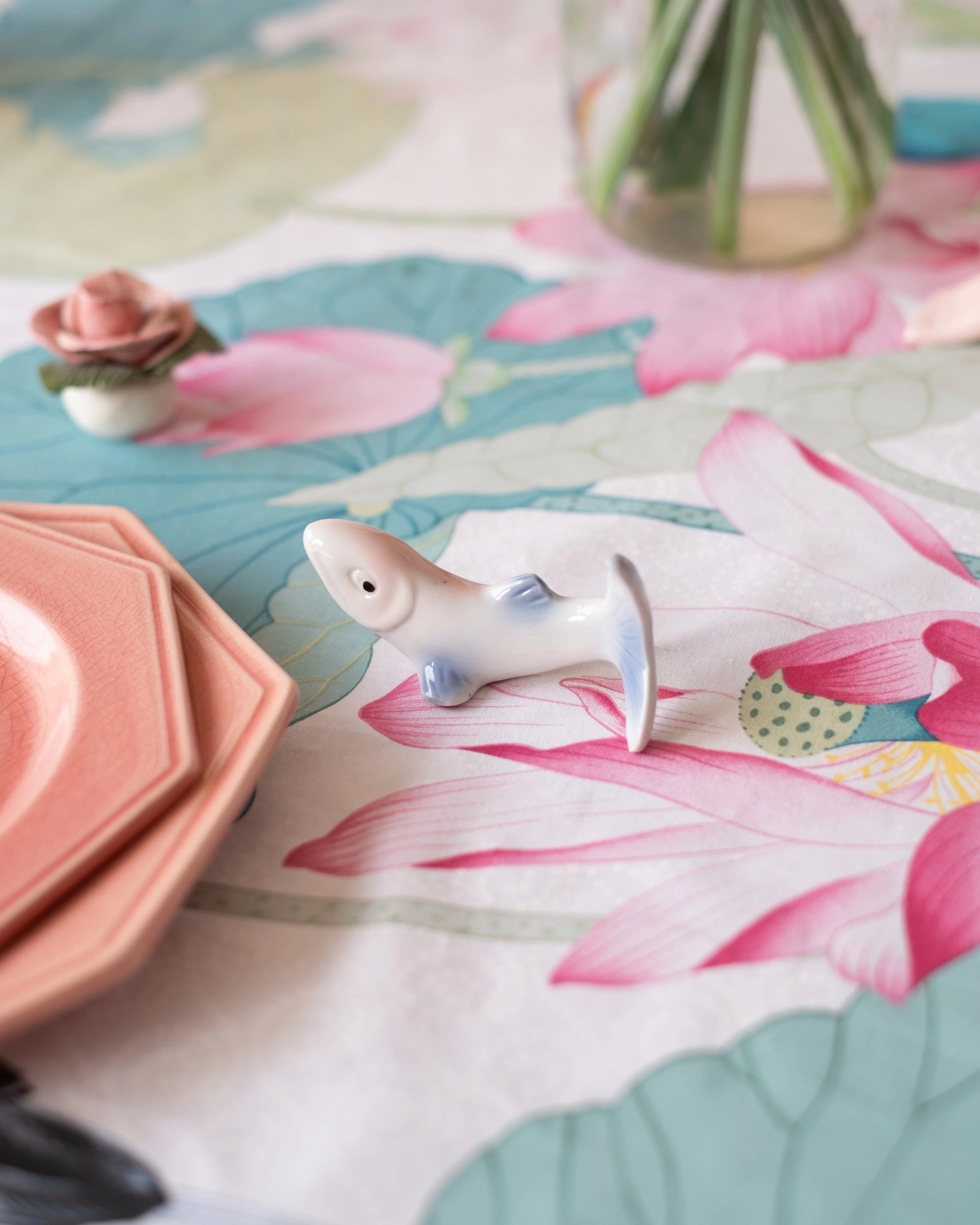 6 porte - couteaux poissons en céramique - Silly & Billy