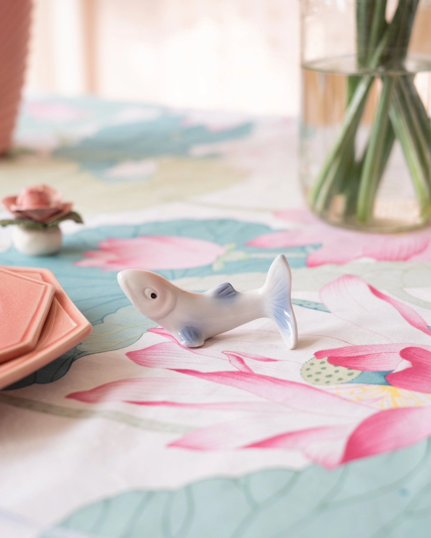 6 porte - couteaux poissons en céramique - Silly & Billy