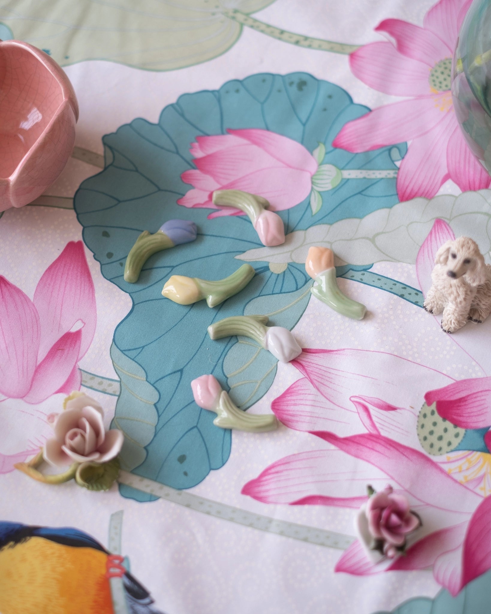 6 porte - couteaux tulipes en céramique - Silly & Billy