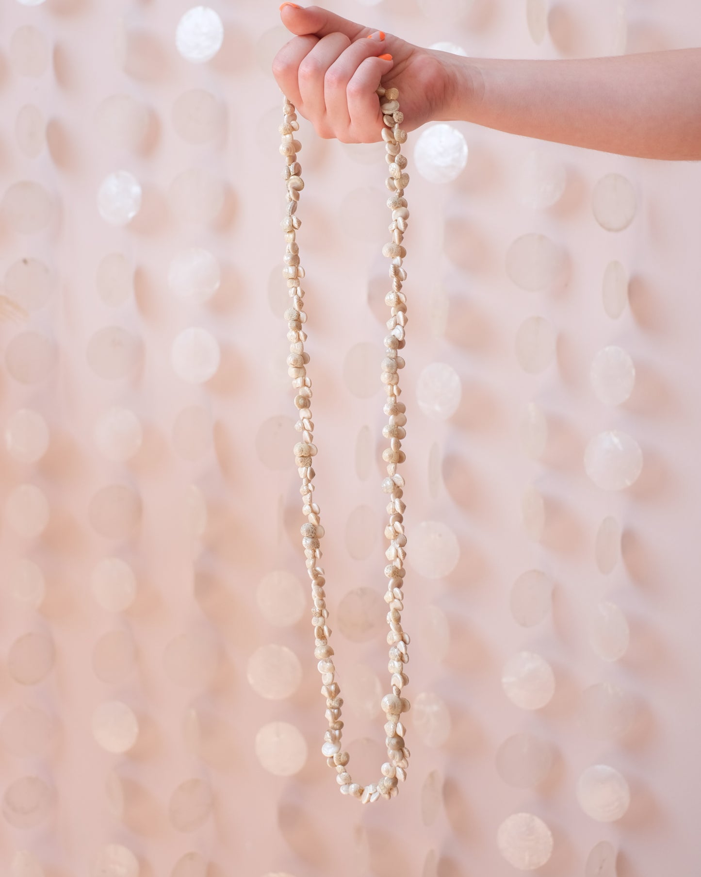 Collier vintage en coquillages #6