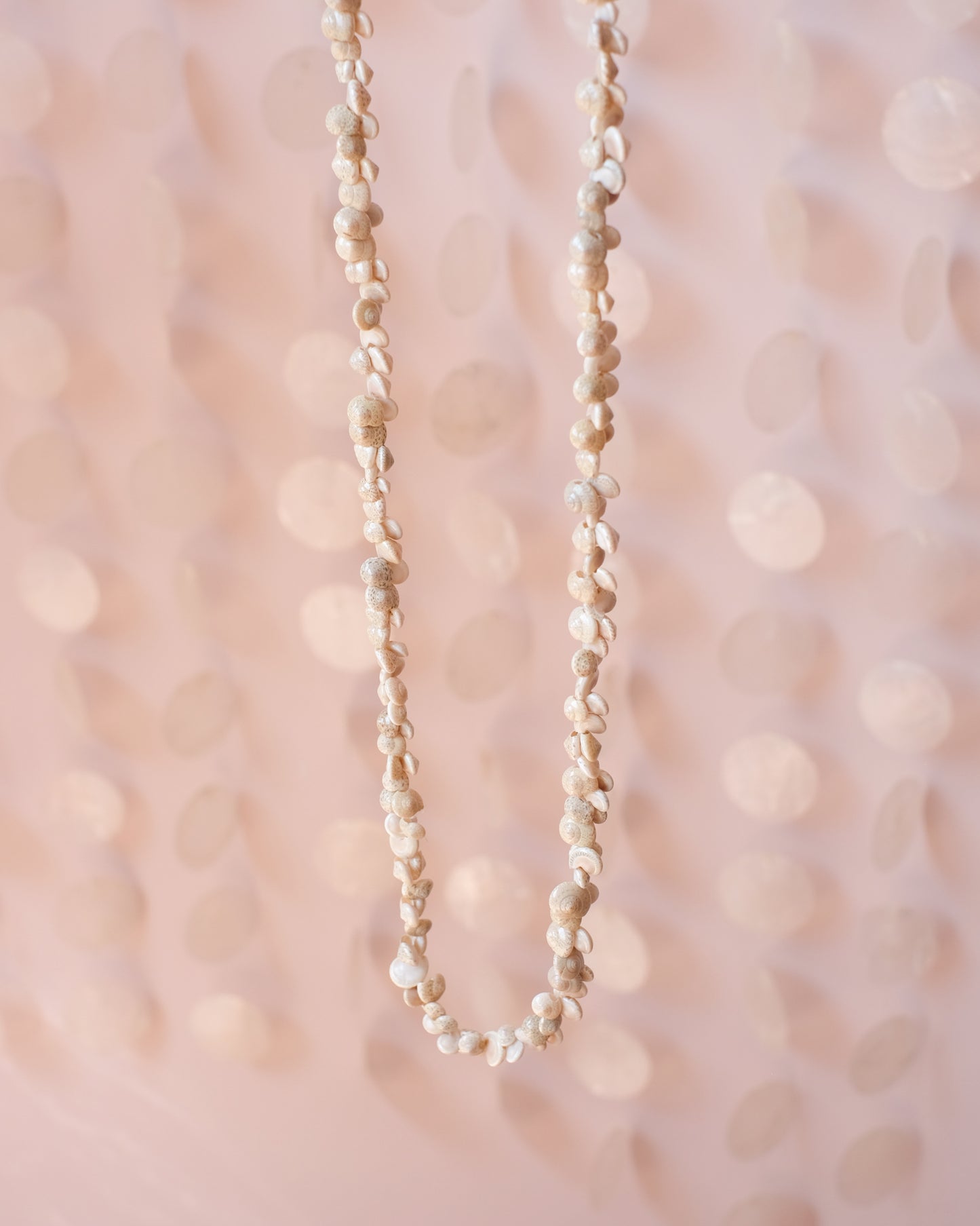 Collier vintage en coquillages #6