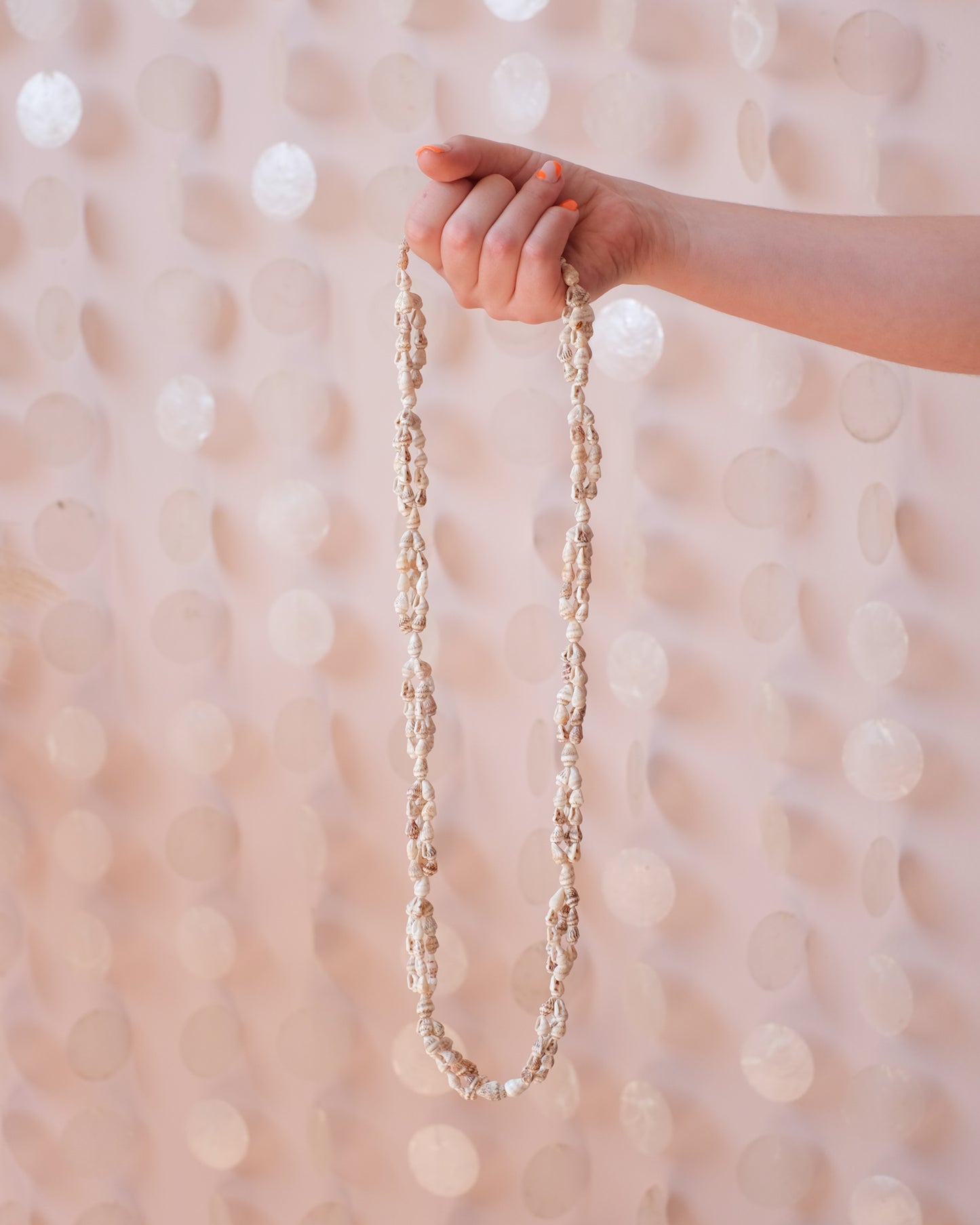 Collier vintage en coquillages #5