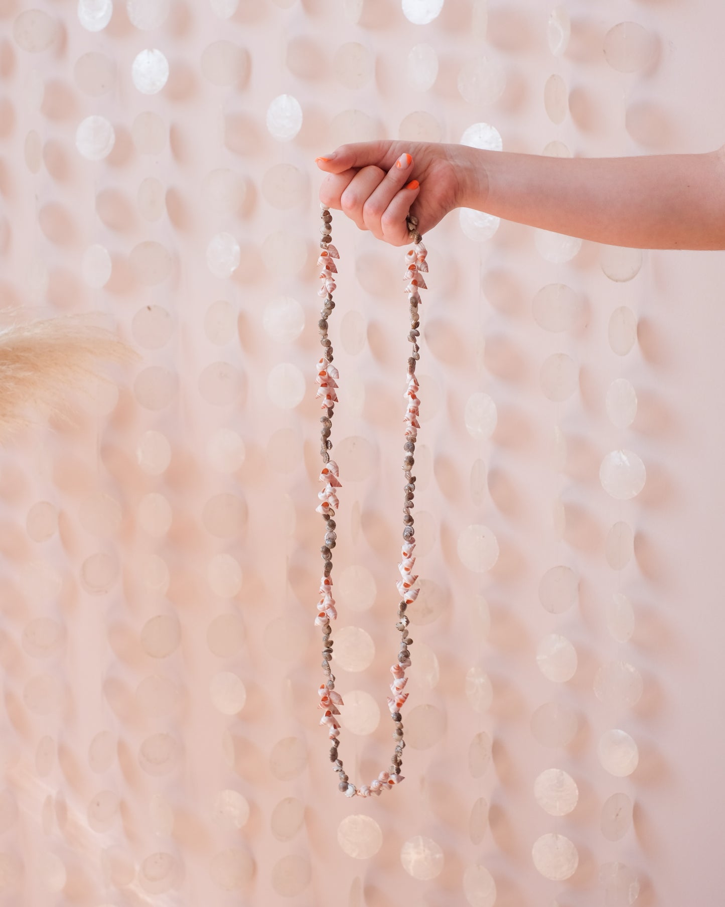Collier vintage en coquillages #4