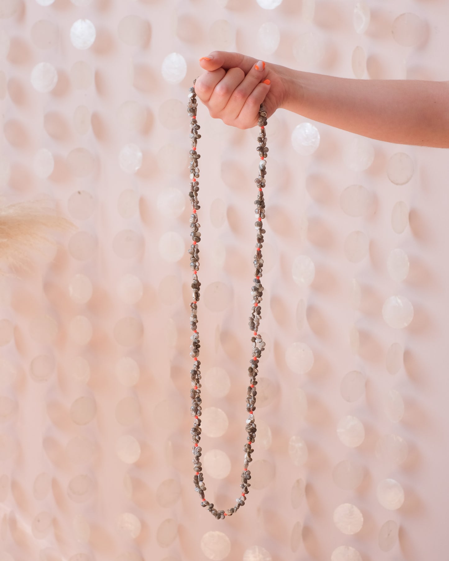 Collier vintage en coquillages #2