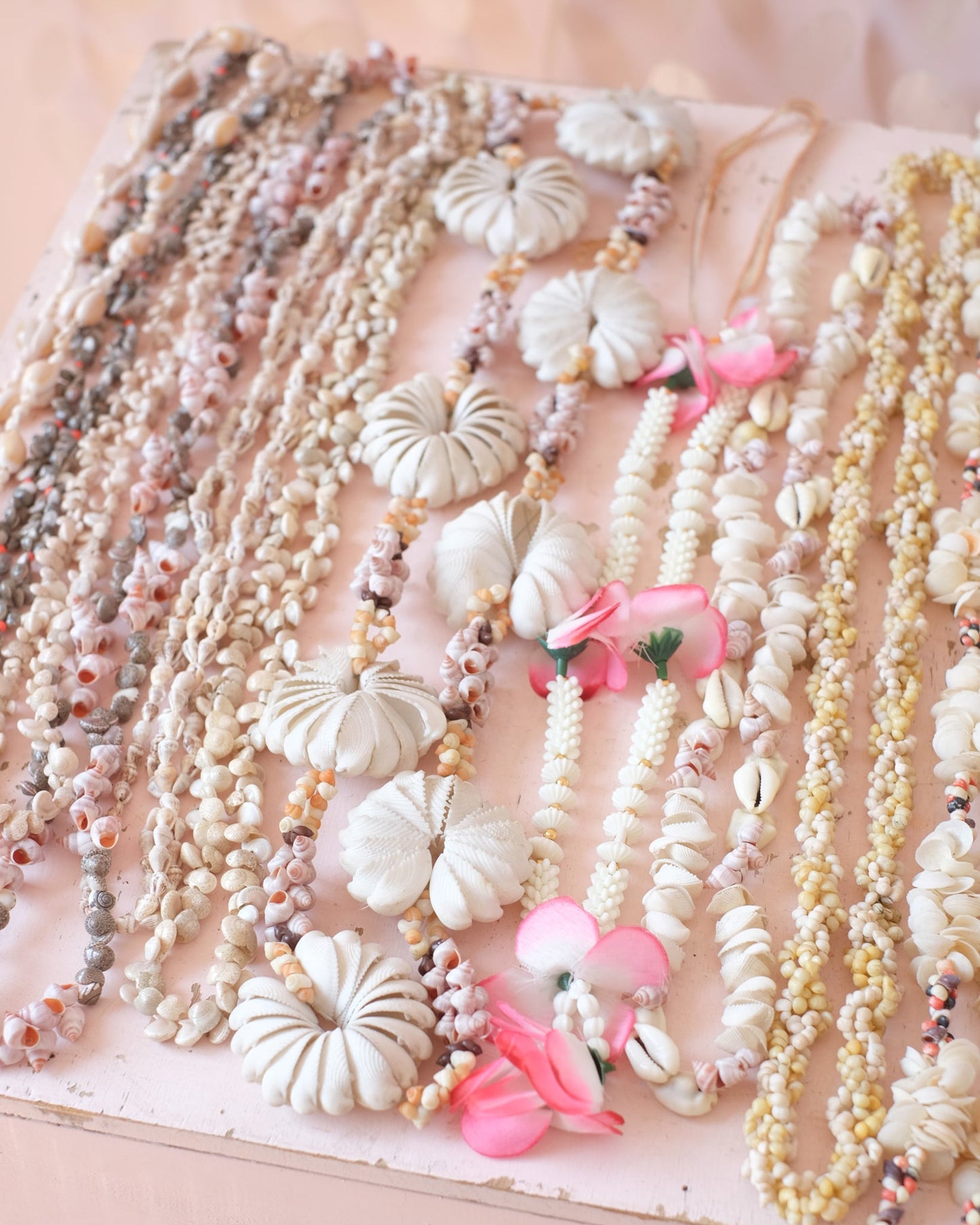 Collier vintage en coquillages #2