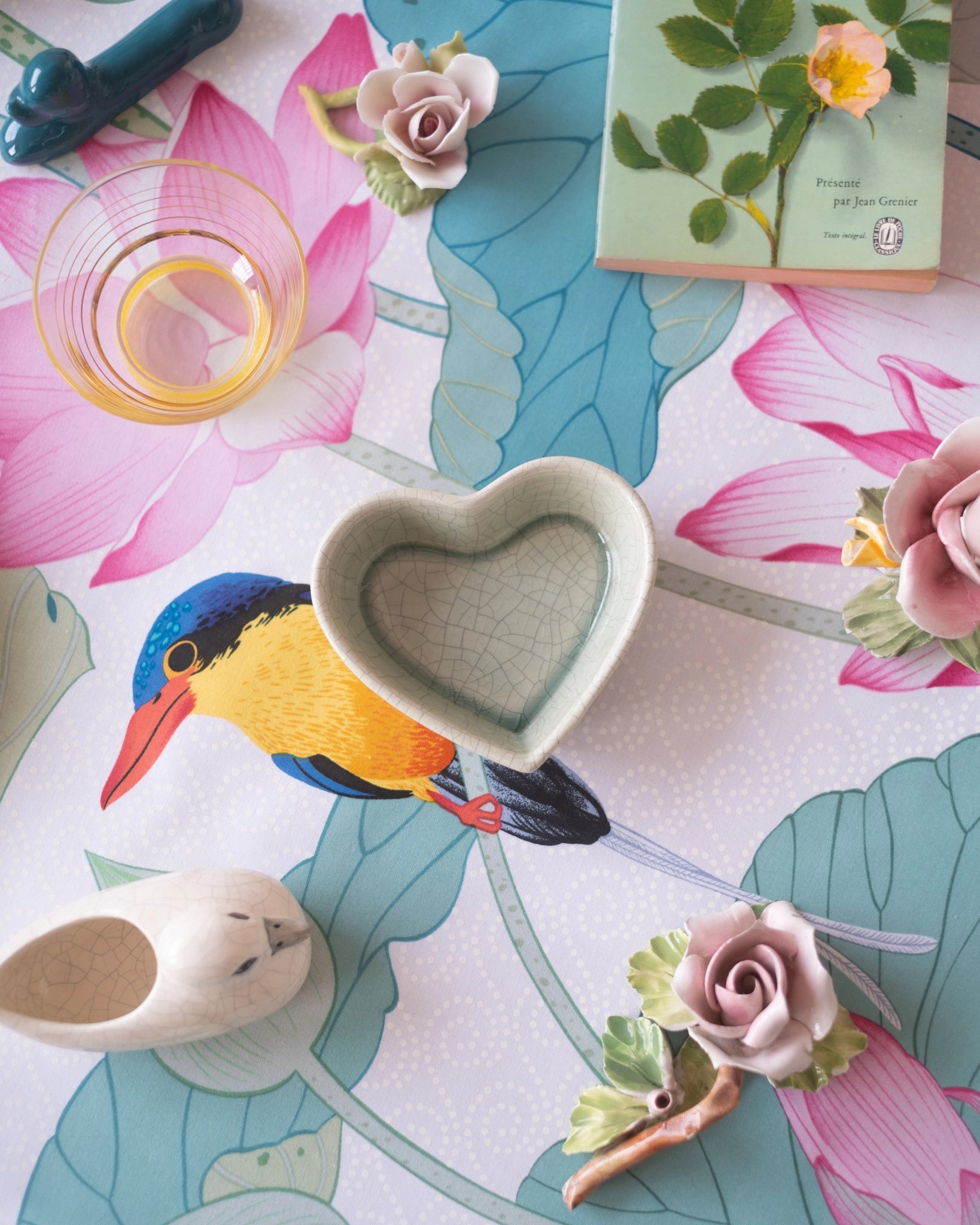 2 petits ramequins en faïence de Charolles