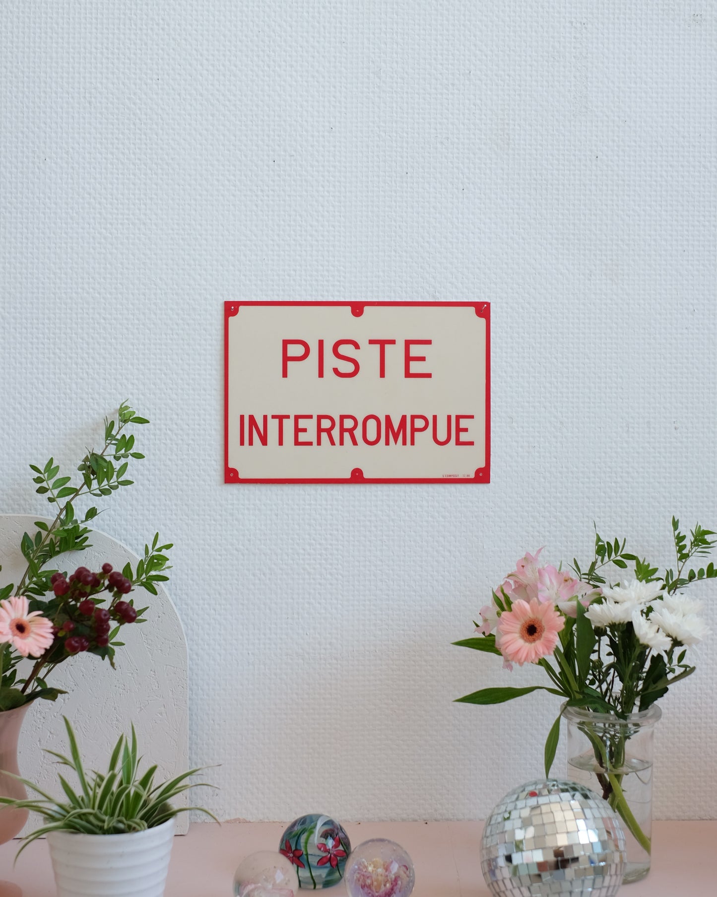 Panneaux de signalisation Années 70
