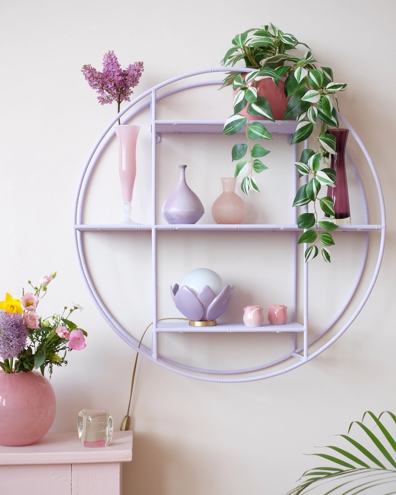 Lampe Iva - Lilas