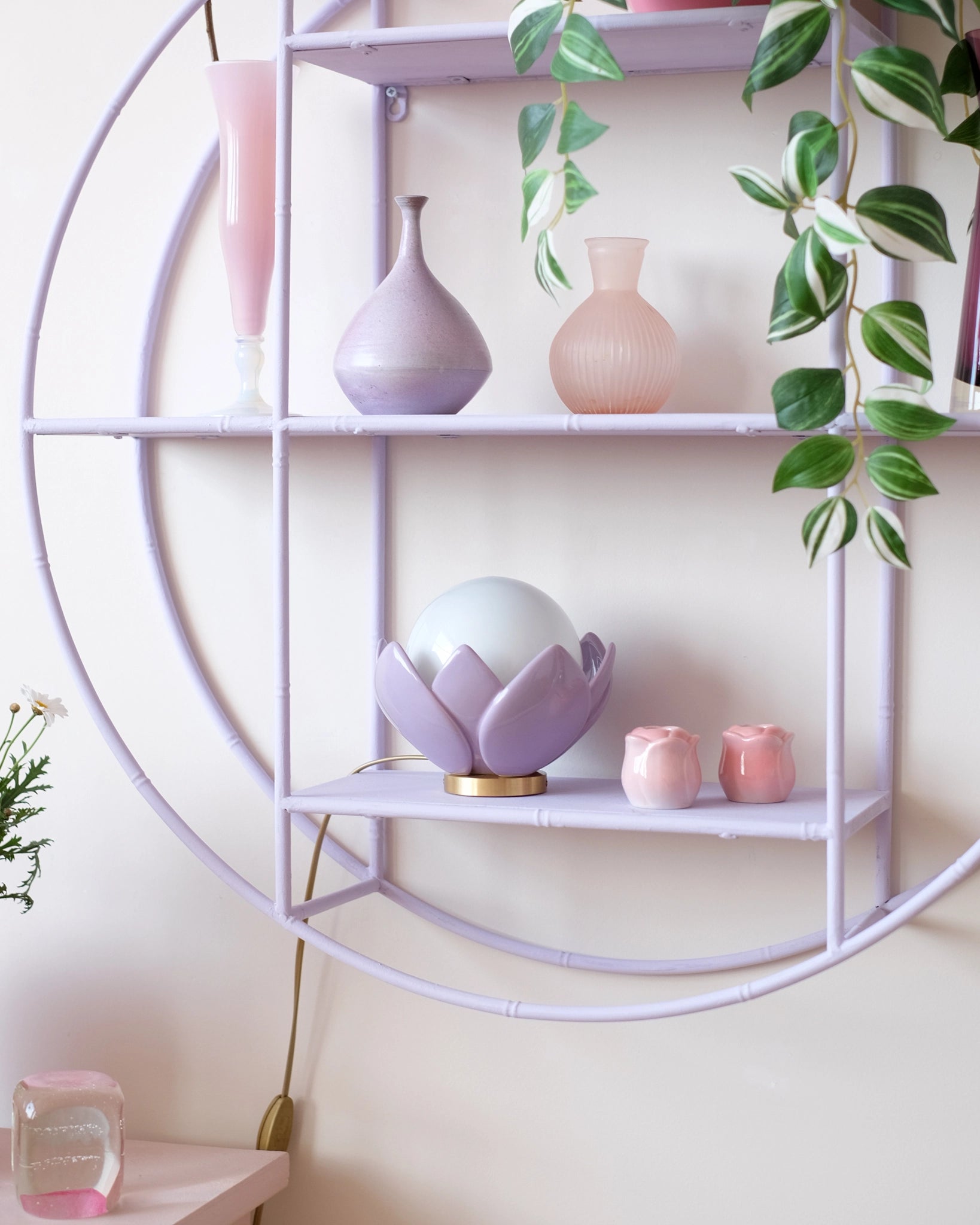 Lampe Iva - Lilas