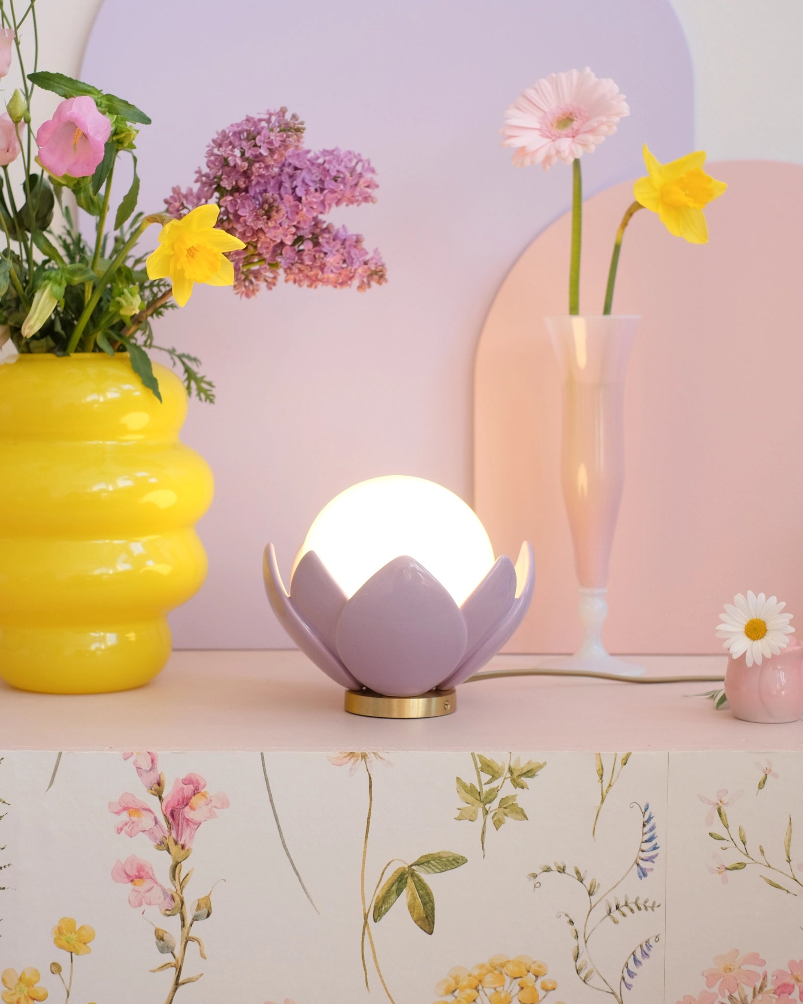 Lampe Iva - Lilas