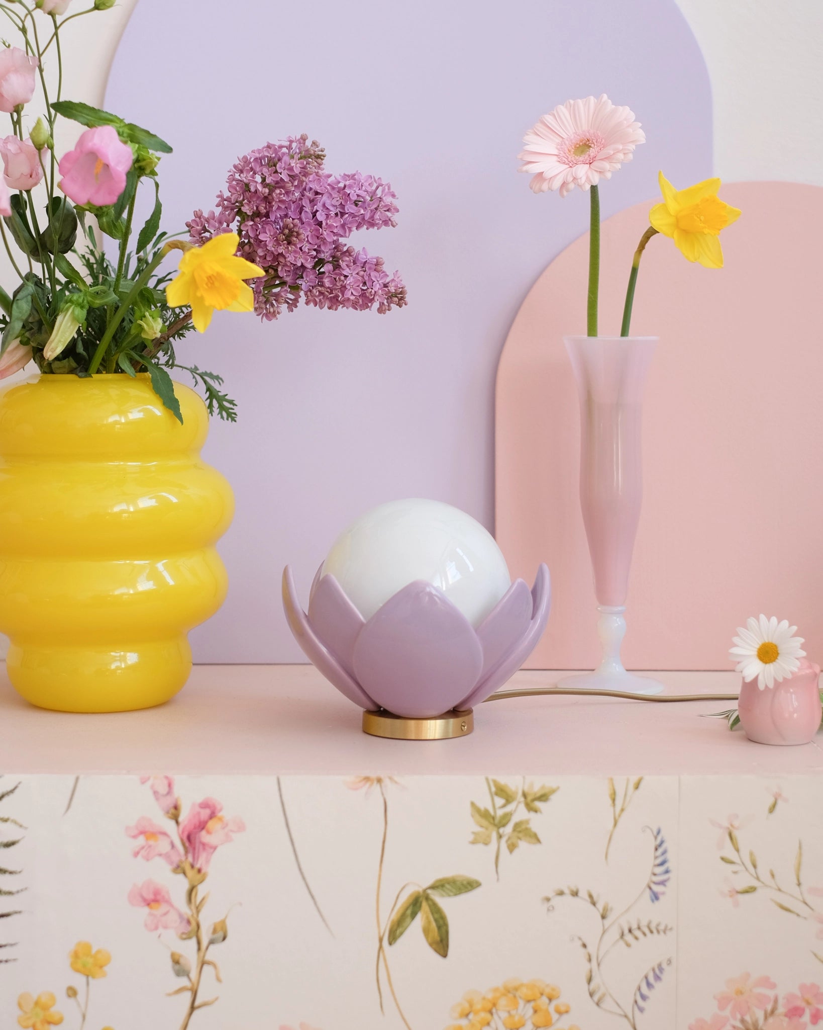 Lampe Iva - Lilas