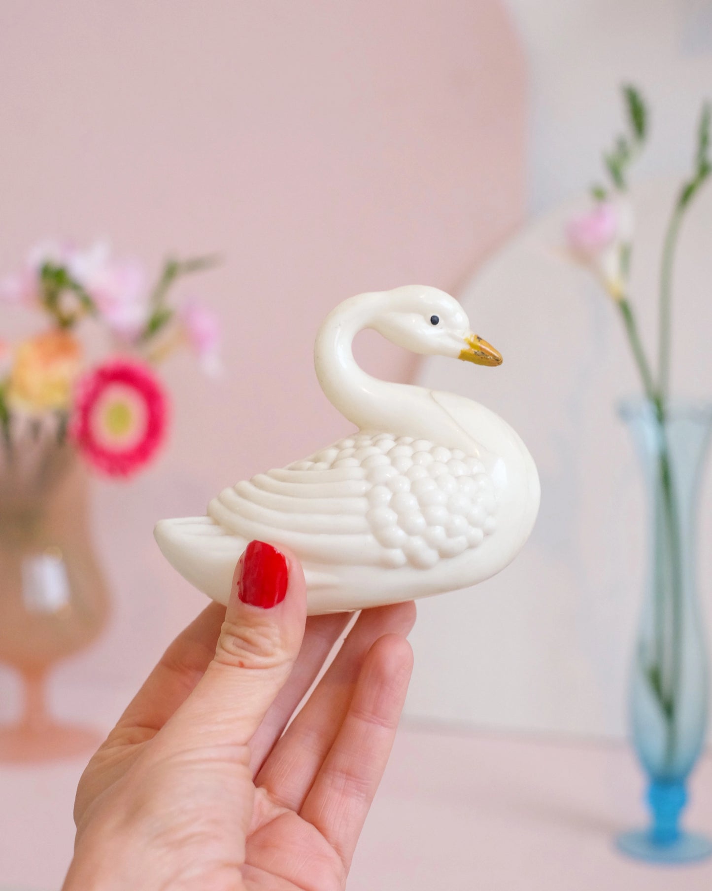 Anciens jouets cygnes