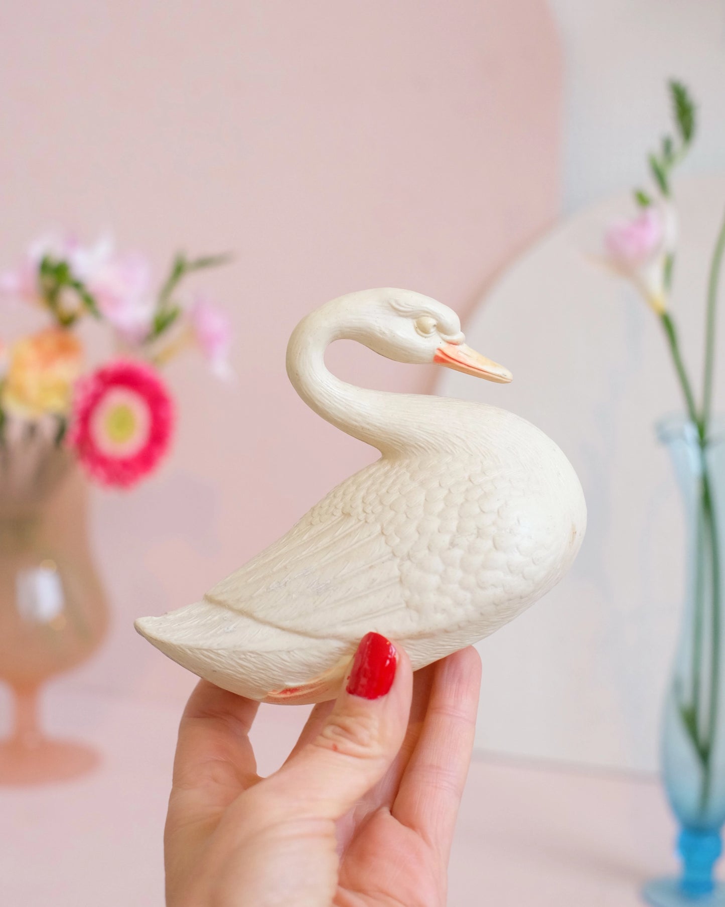 Anciens jouets cygnes
