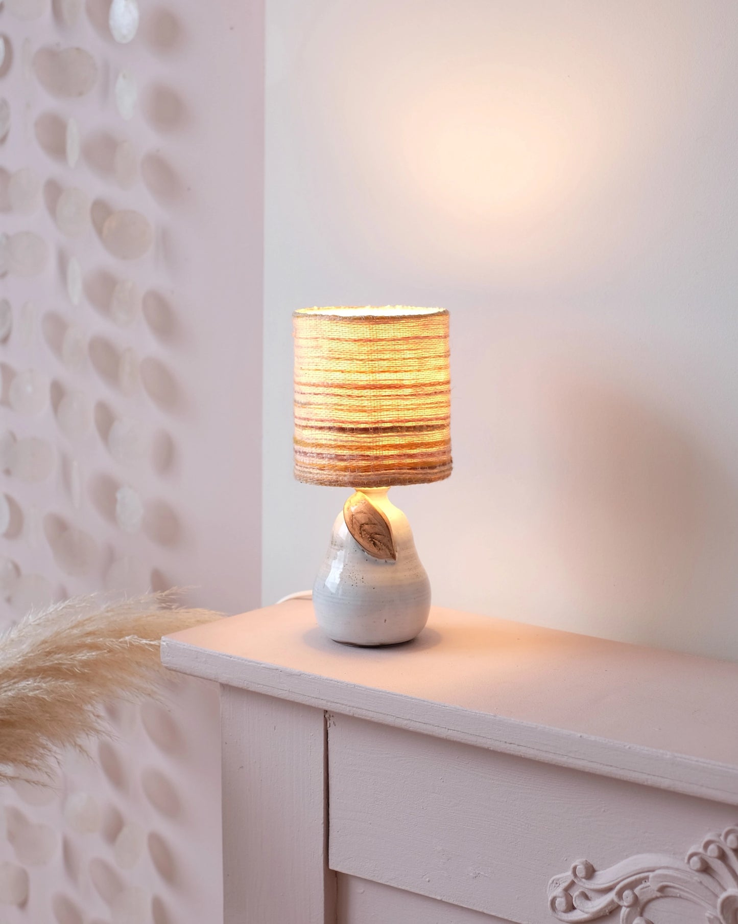 Lampe de chevet en céramique Poire