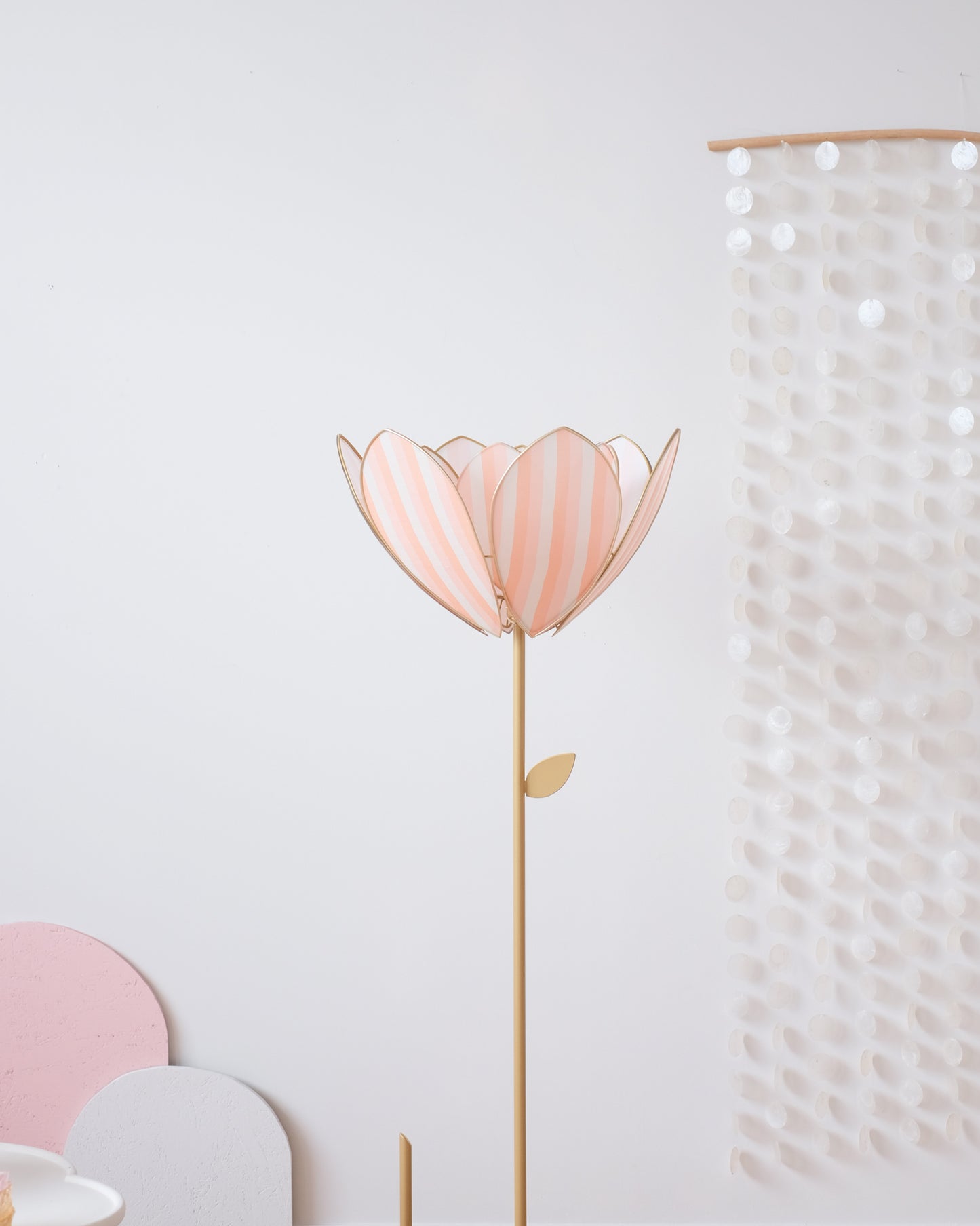 Abat-jour Fleur pour lampadaire - Double Bonbon