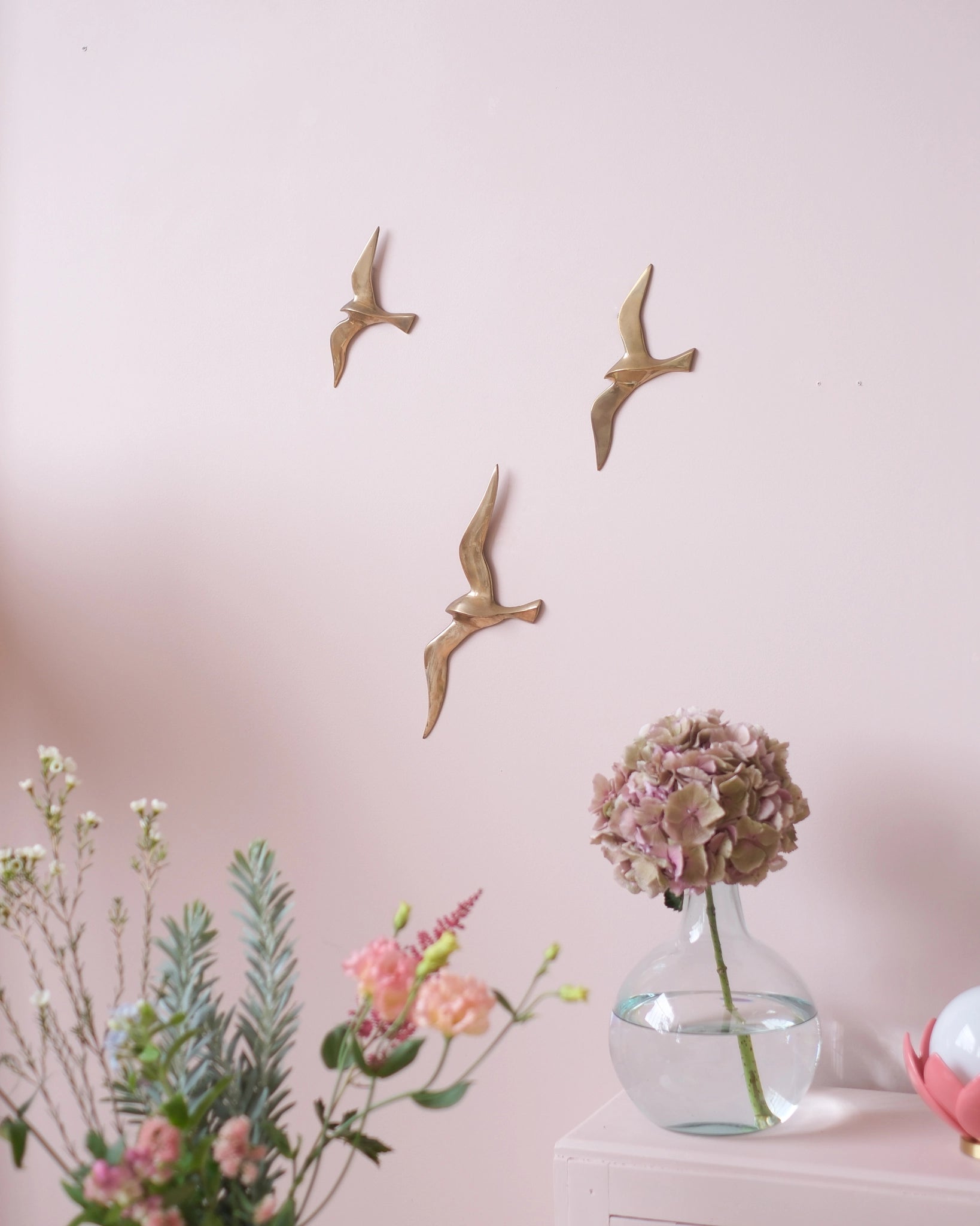 Anciens oiseaux en laiton - Au choix