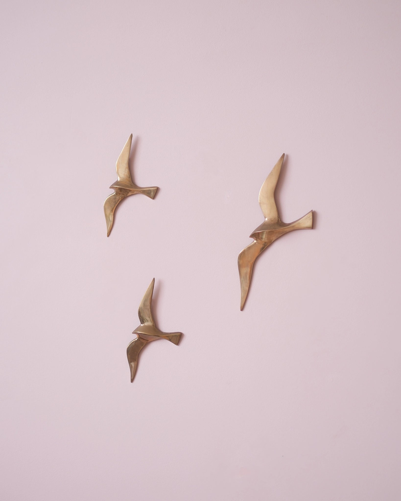 Anciens oiseaux en laiton - Au choix