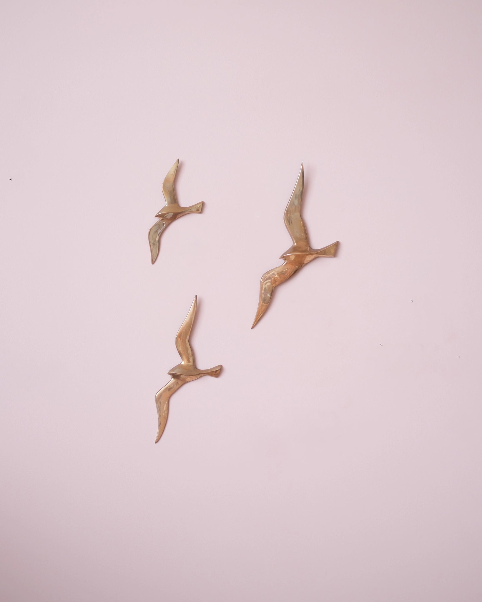 Anciens oiseaux en laiton - Au choix