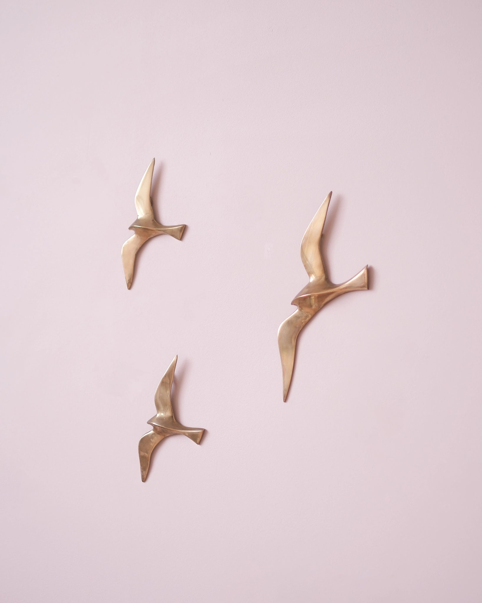 Anciens oiseaux en laiton - Au choix