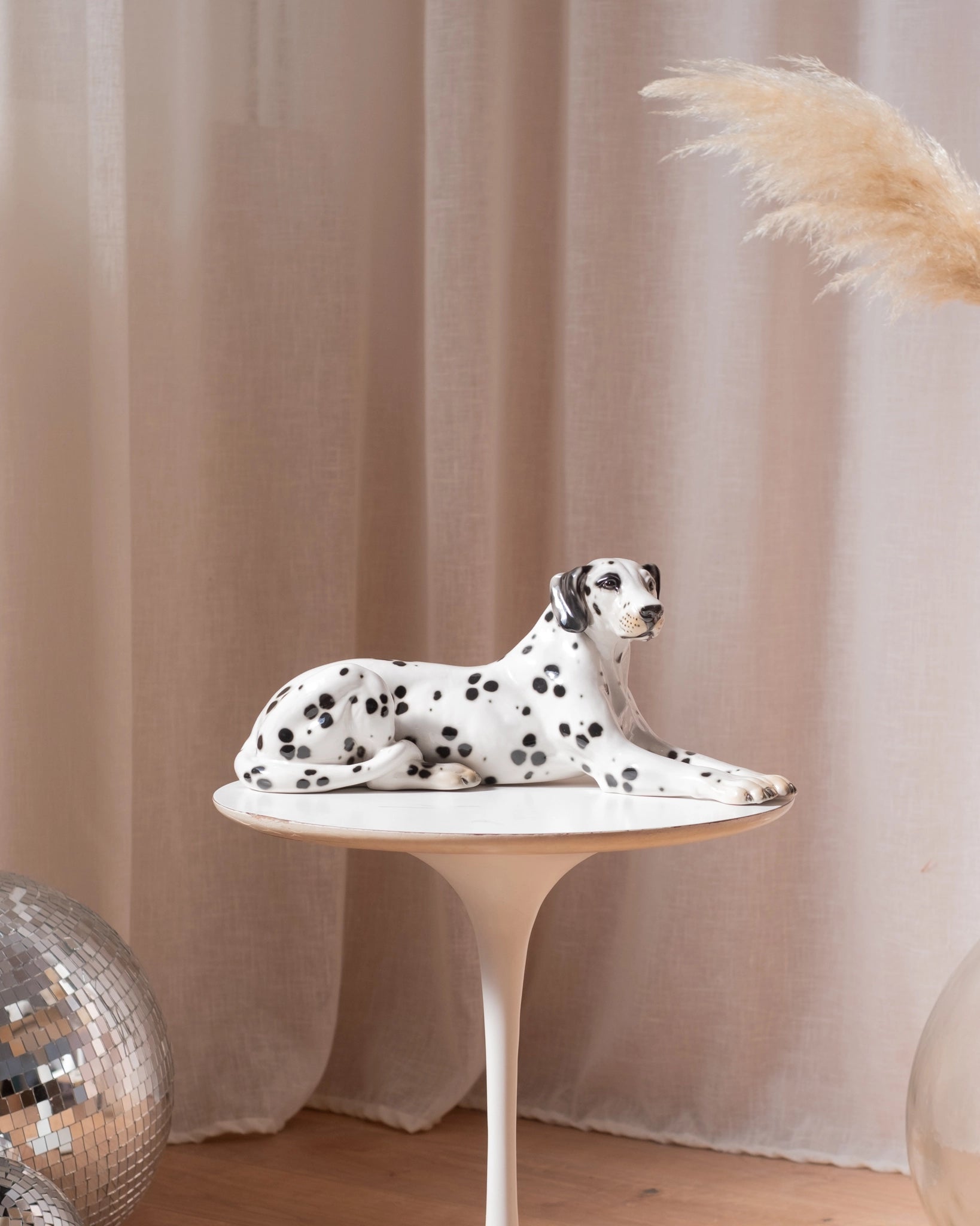 Ancien dalmatien en céramique italienne - Silly & Billy