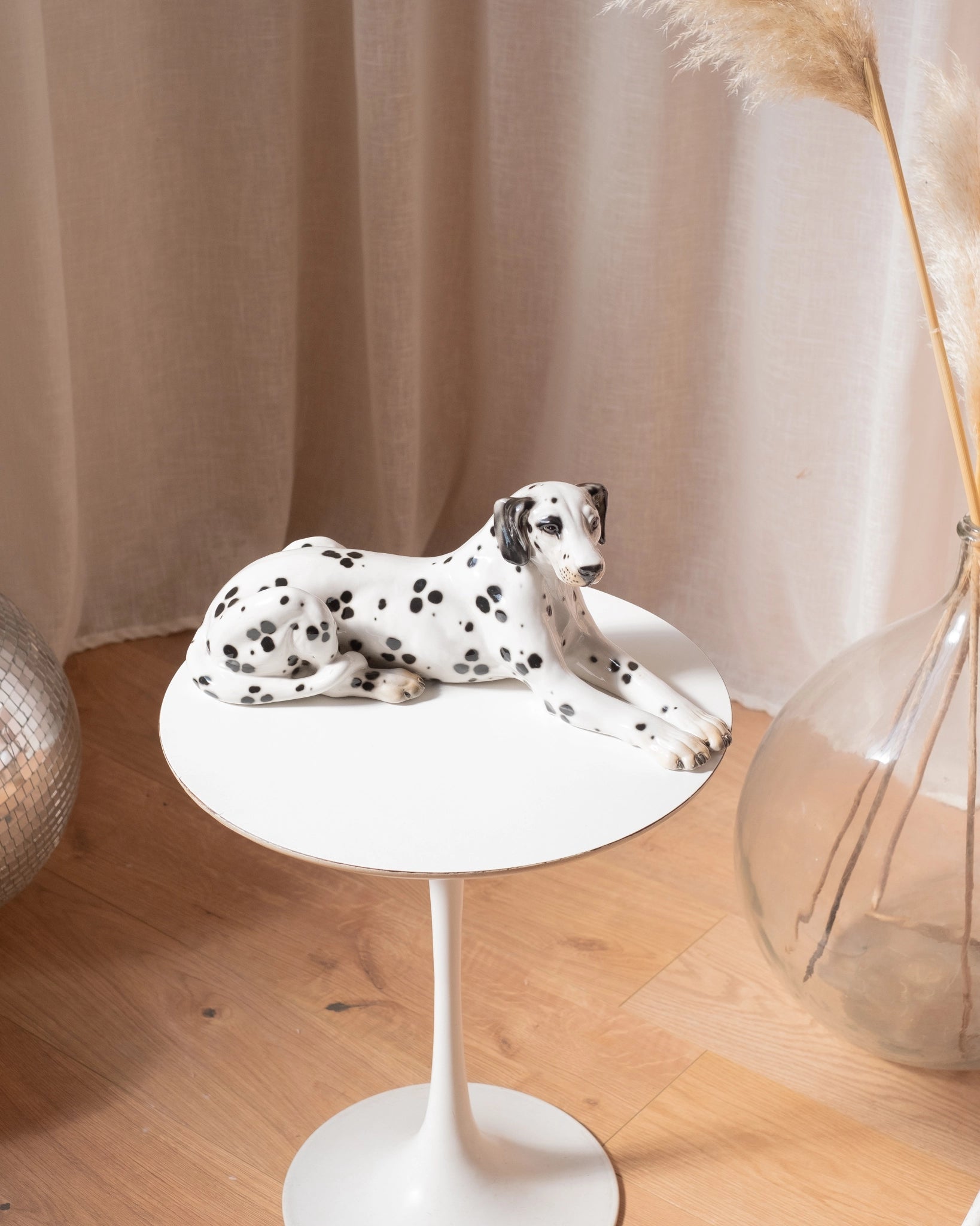 Ancien dalmatien en céramique italienne - Silly & Billy