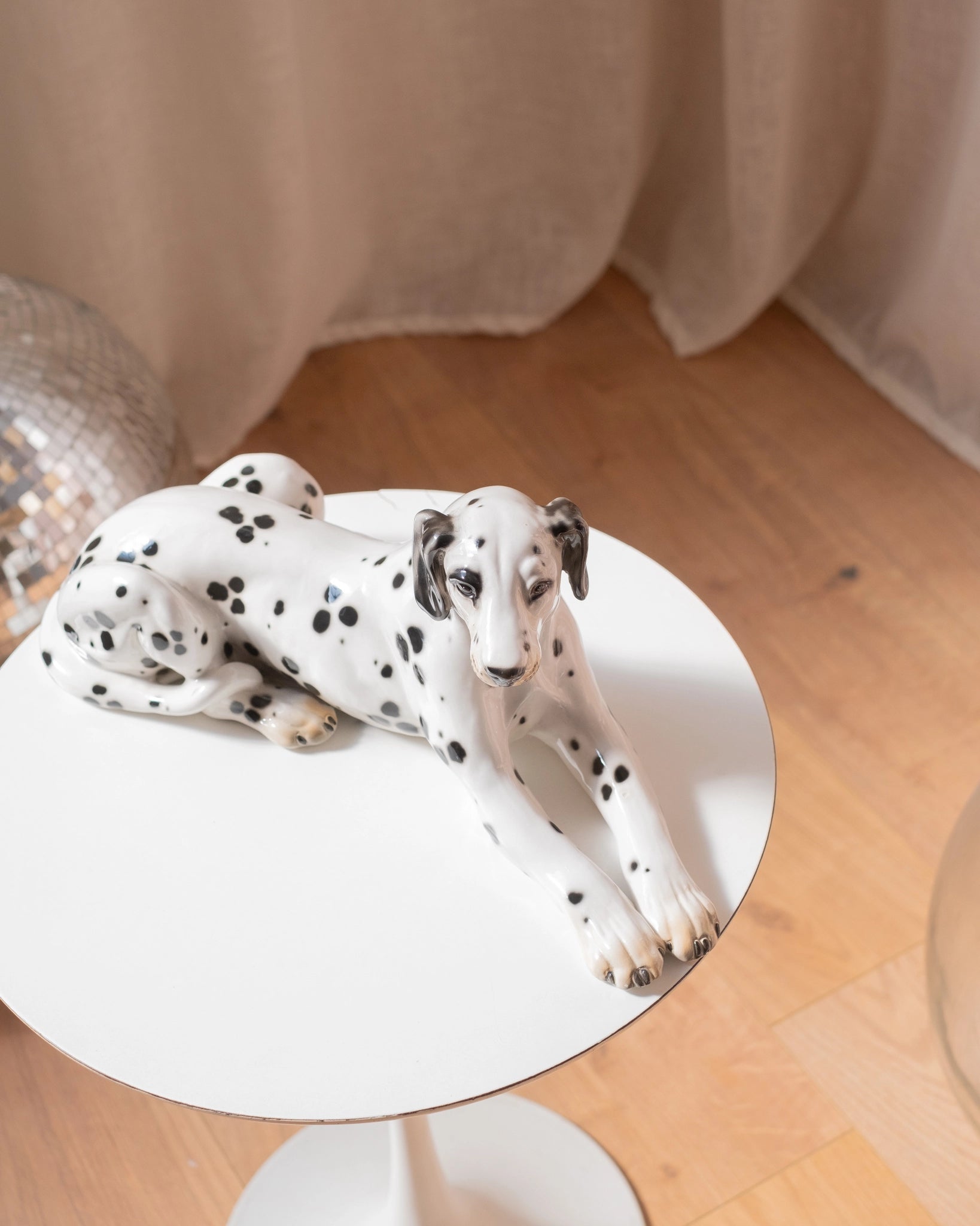Ancien dalmatien en céramique italienne - Silly & Billy