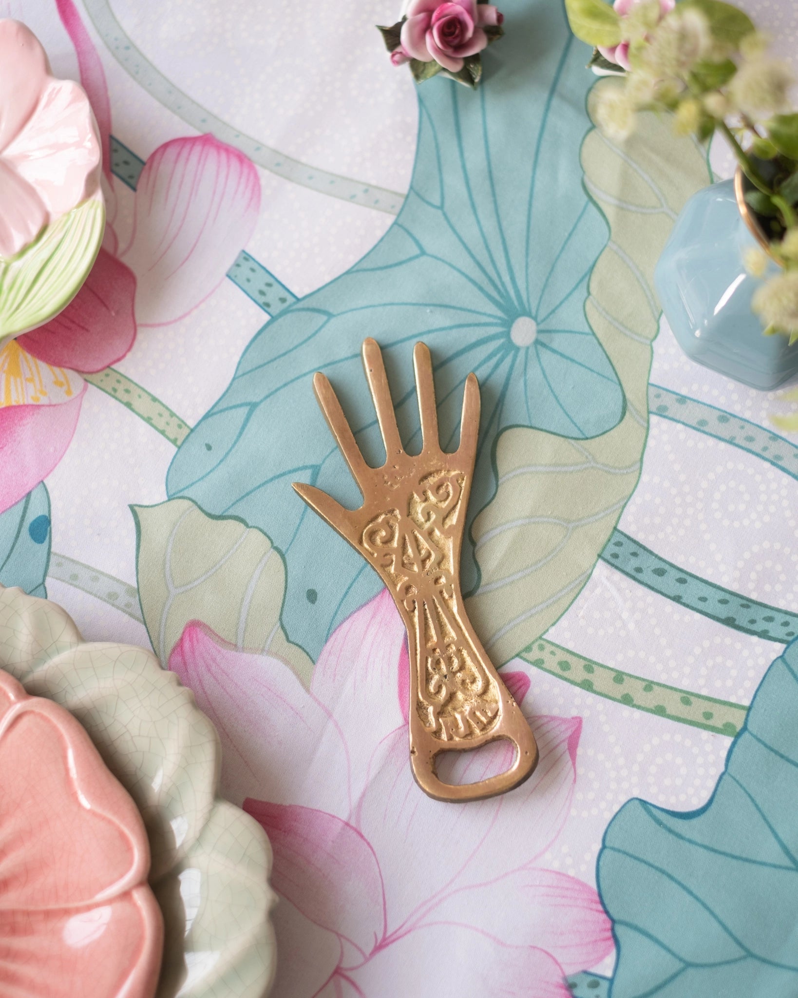 Ancien décapsuleur main en laiton - 2 tailles au choix - Silly & Billy