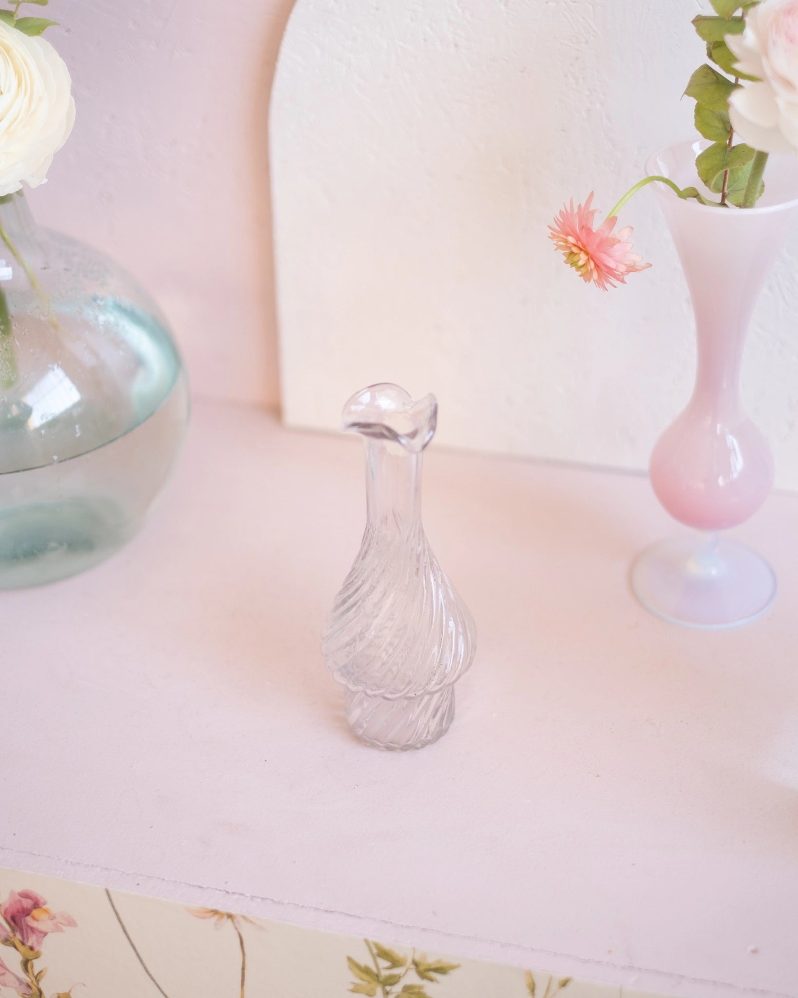 Ancien petit flacon en verre 2 - Silly & Billy