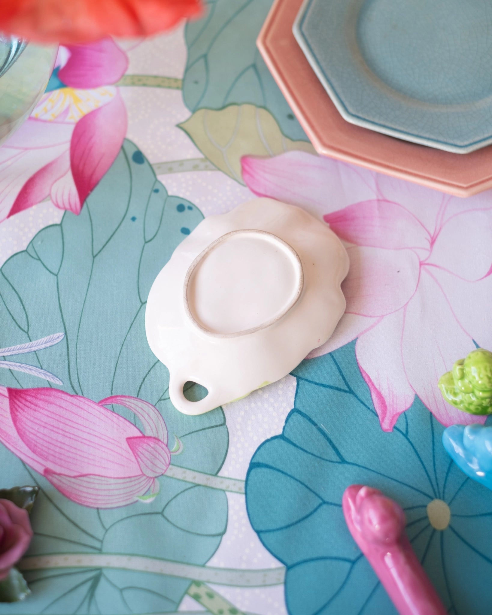 Ancienne coupe Fleur Rose - Silly & Billy