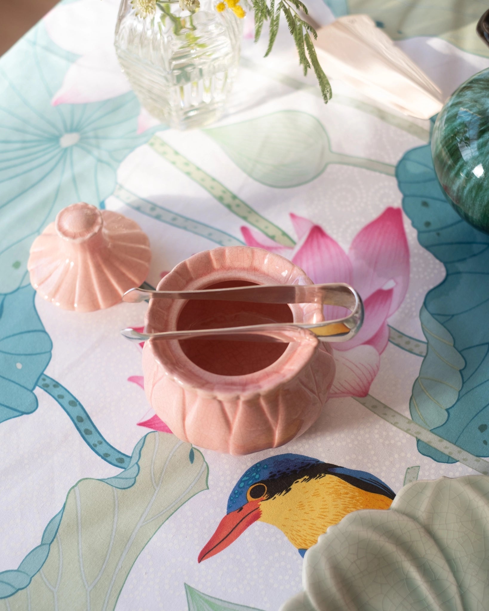 Ancienne pince à sucre en métal argenté - Silly & Billy