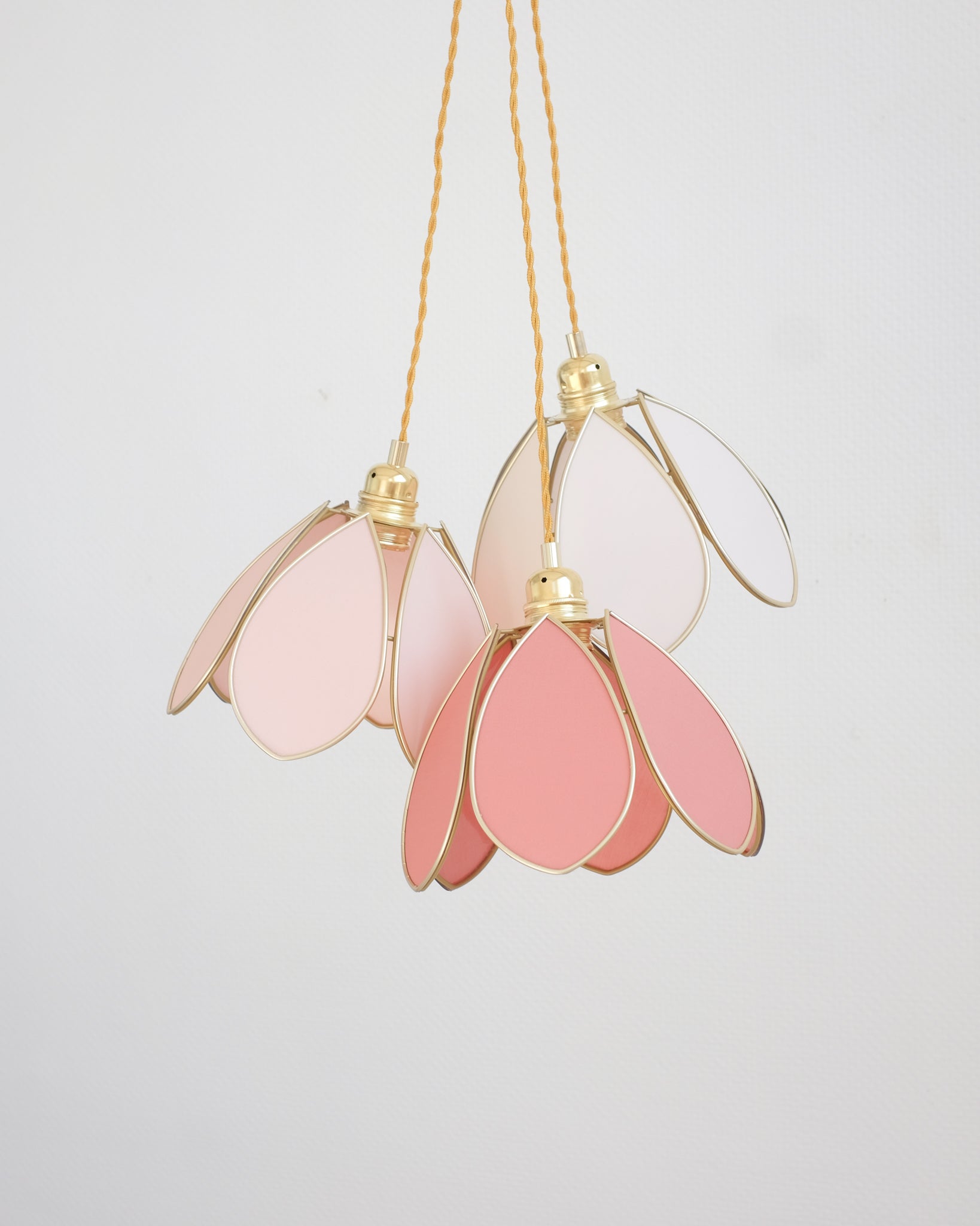 Baladeuse Fleur - Blush et doré - Silly & Billy