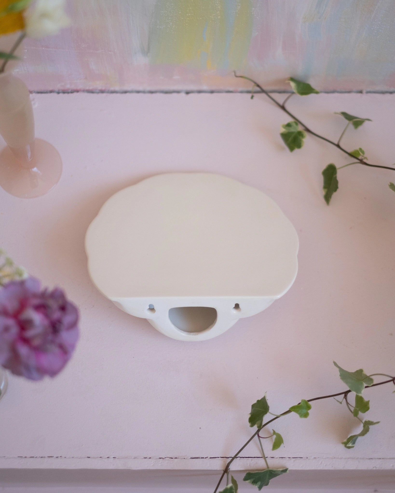 Étagère coquillage - Blanc lait - Silly & Billy