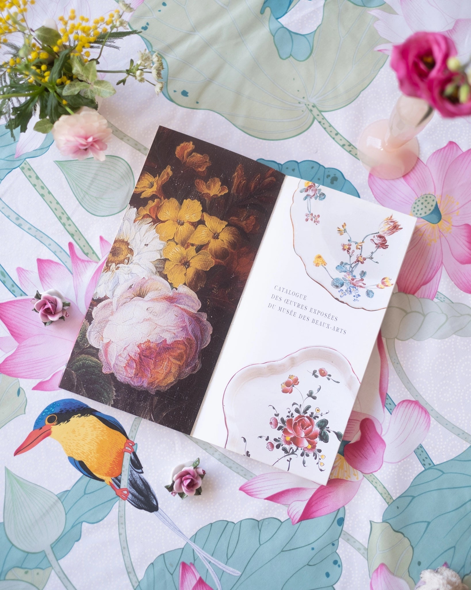 Fleurs et botanique dans les collections du musée des beaux - arts de Carcassonne - Silly & Billy