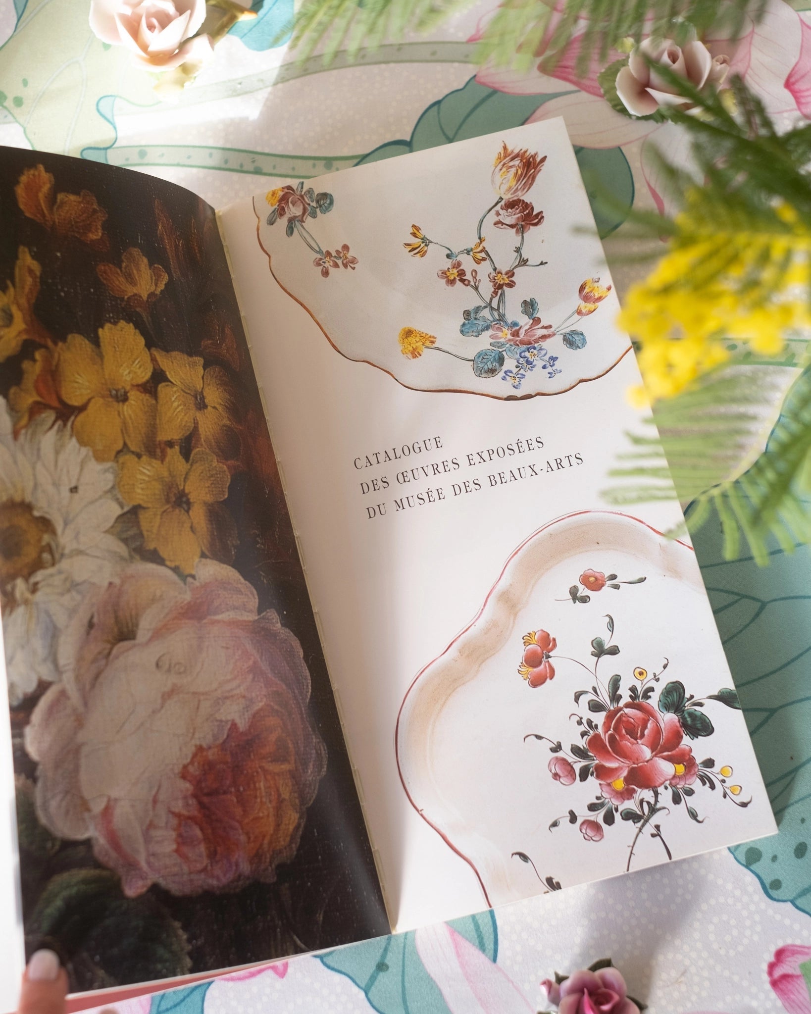 Fleurs et botanique dans les collections du musée des beaux - arts de Carcassonne - Silly & Billy