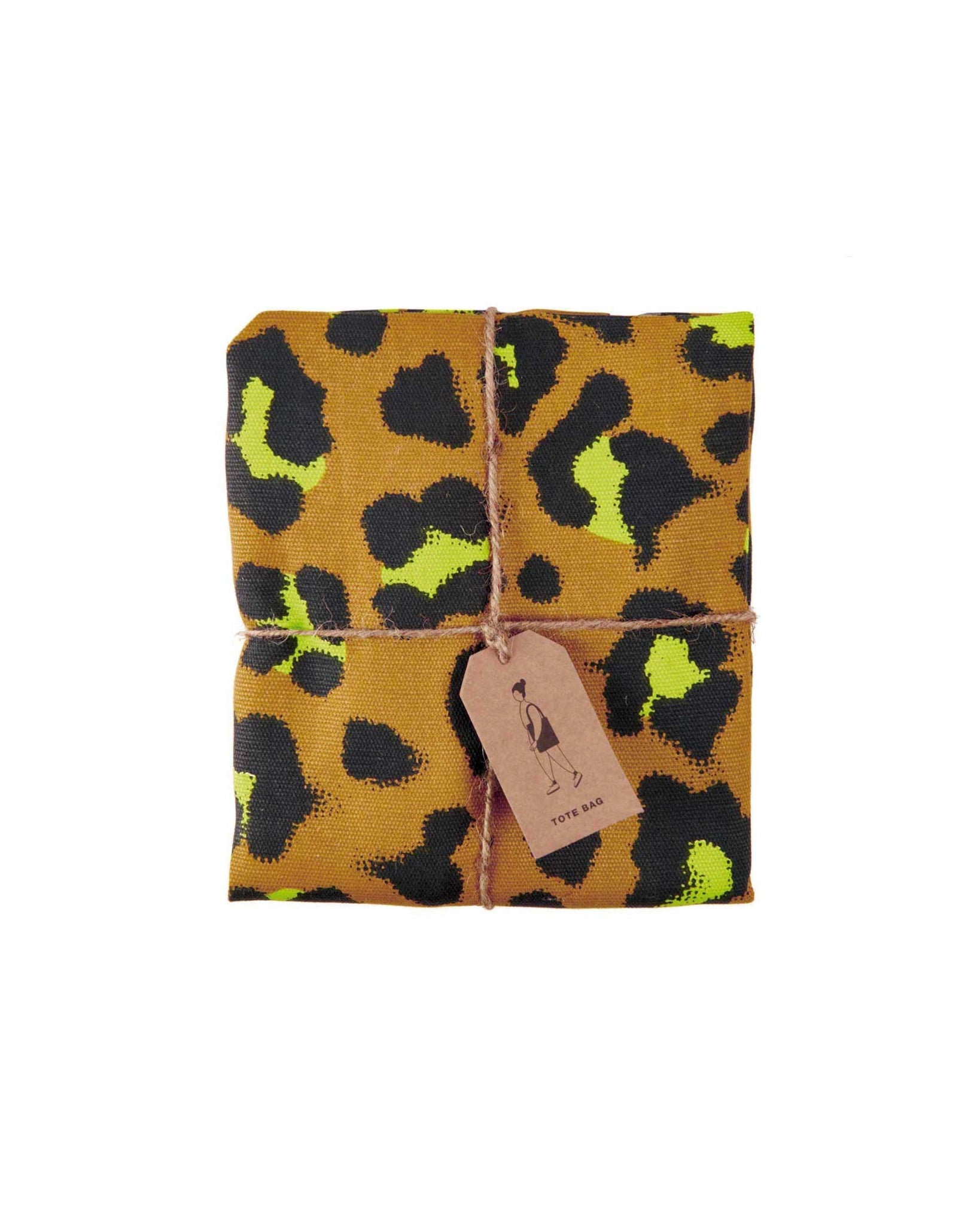 Grand tote bag Léopard - Camel - Silly & Billy