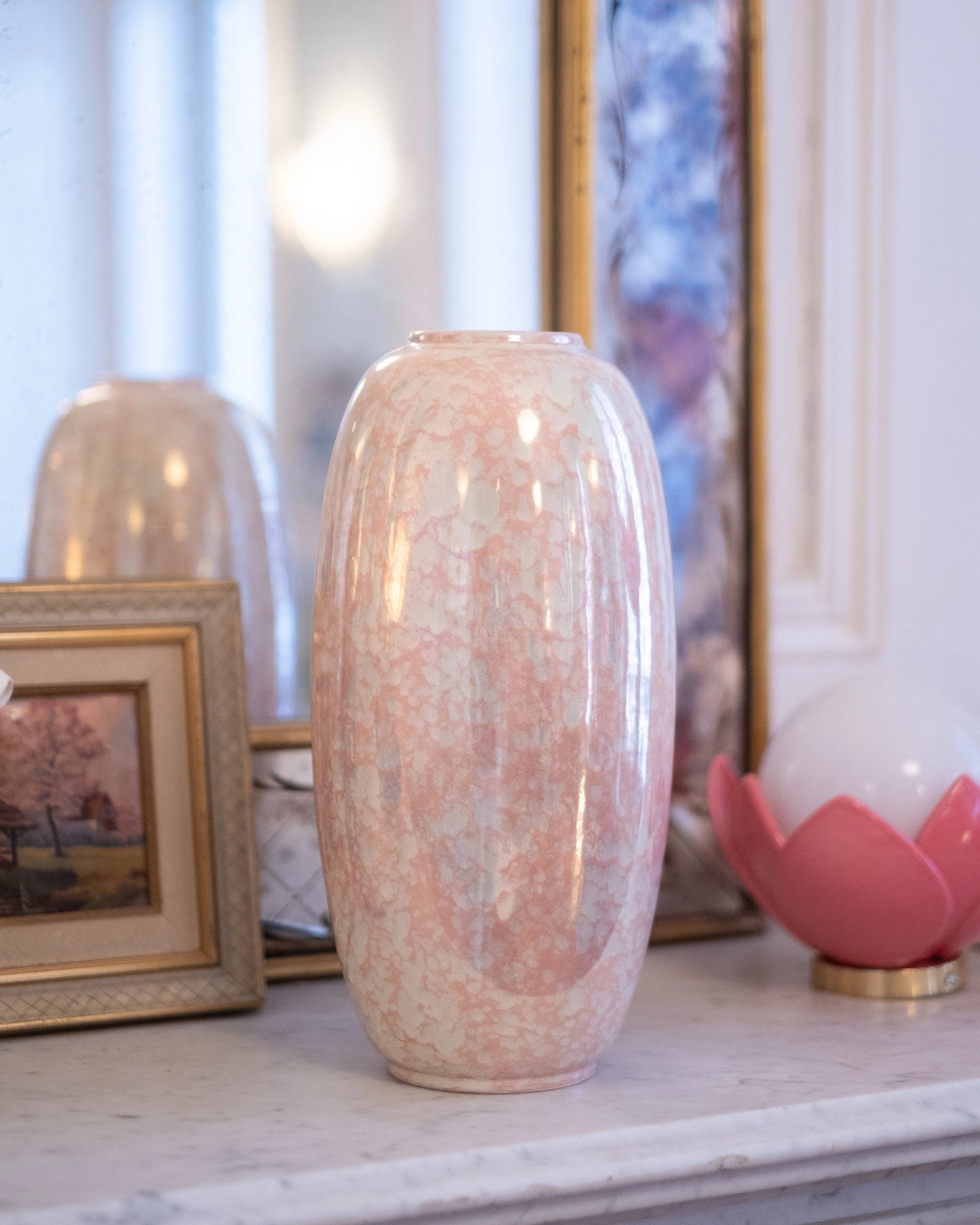 Grand vase en faïence de Charolles - Silly & Billy