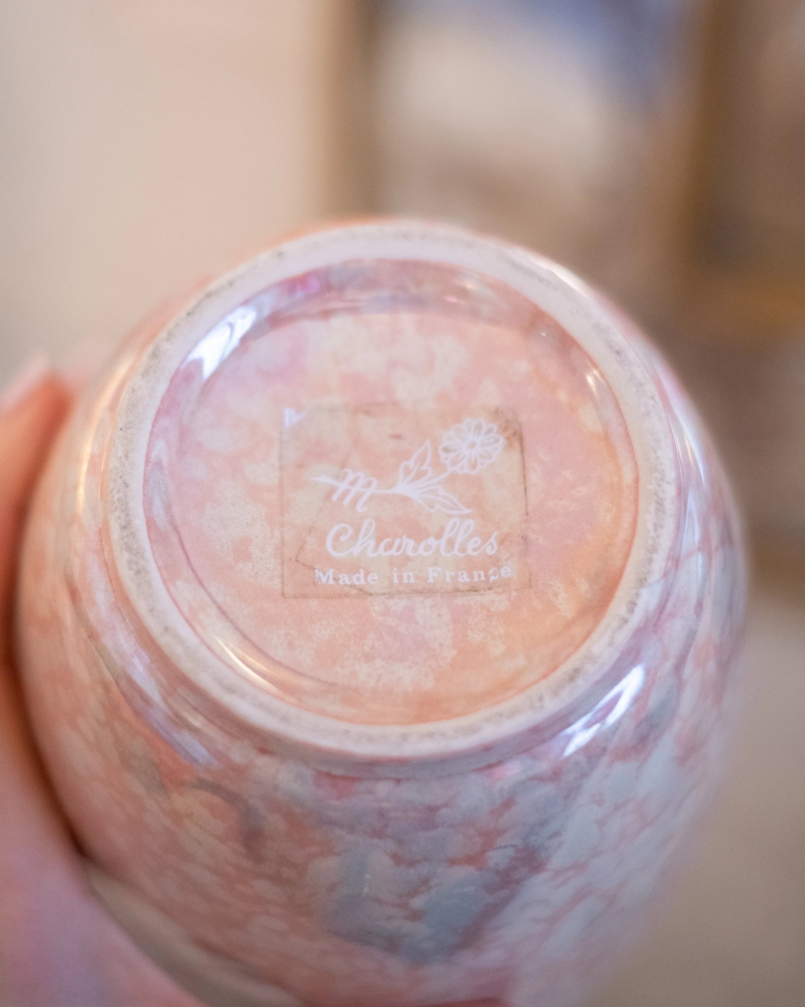 Grand vase en faïence de Charolles - Silly & Billy