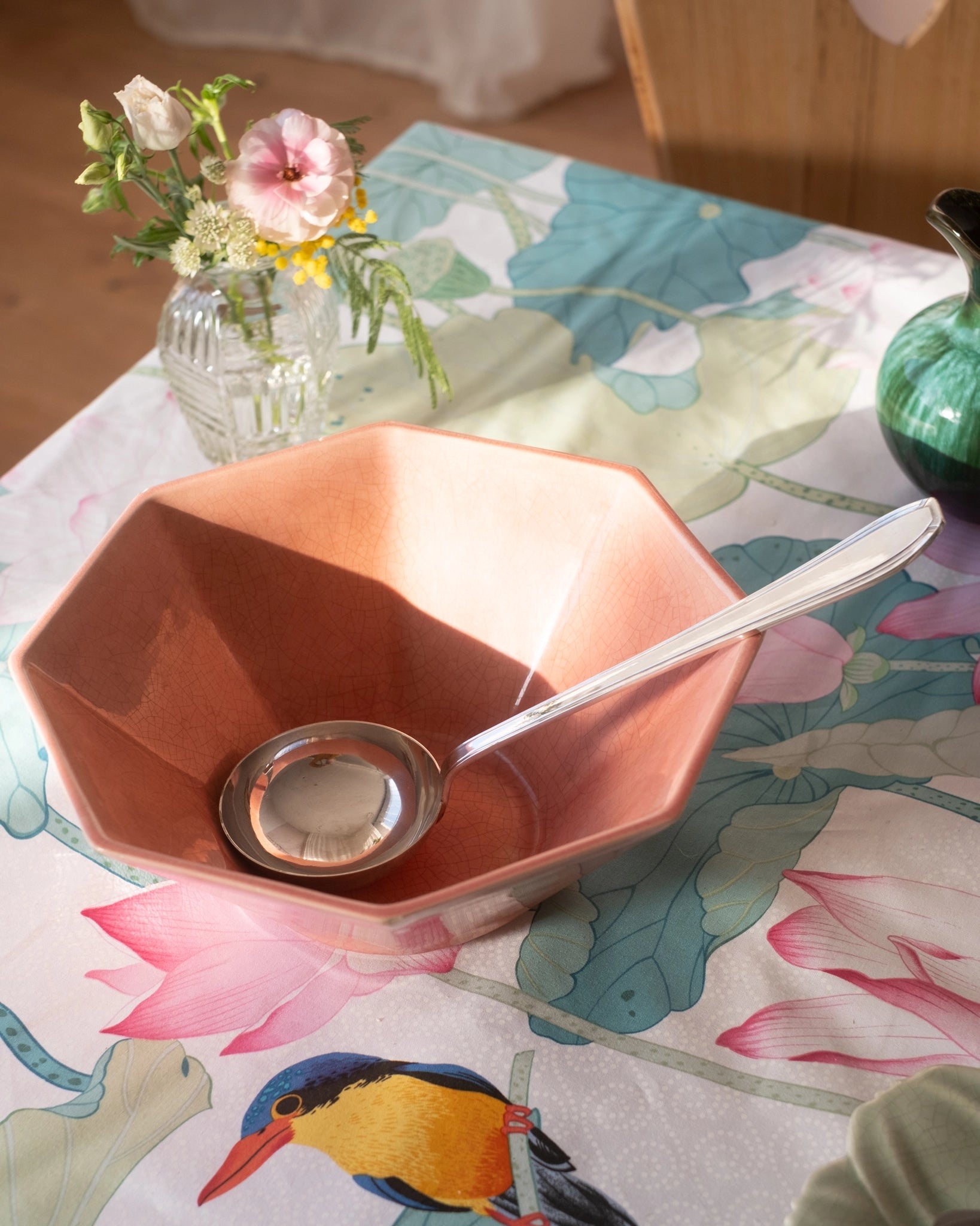 Grande louche en métal argenté - Silly & Billy