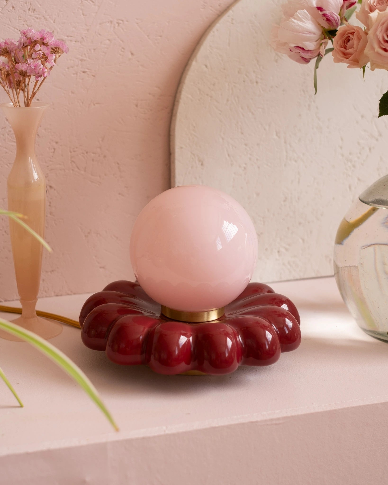 Lampe à poser Joie - Framboise - Silly & Billy