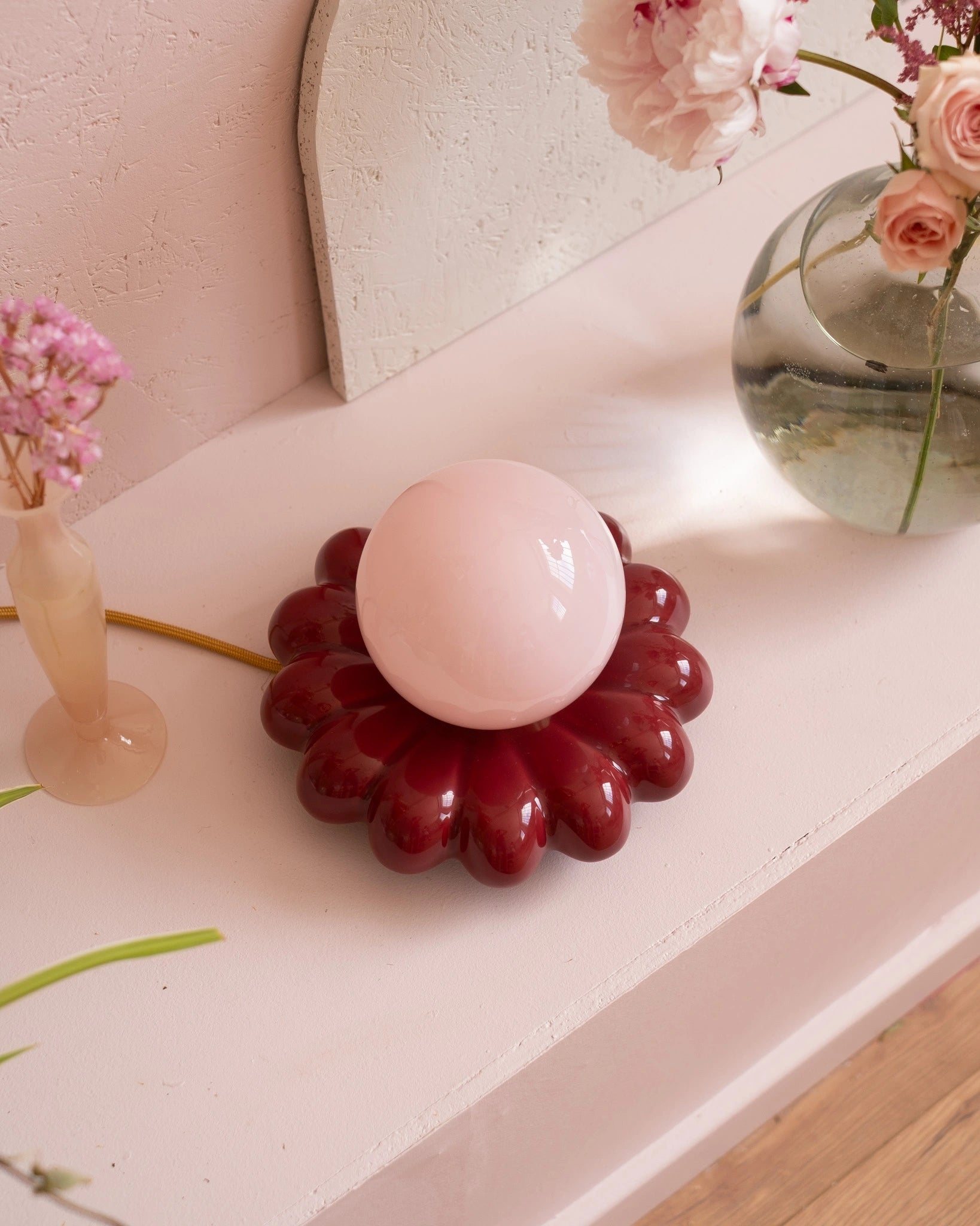 Lampe à poser Joie - Framboise - Silly & Billy