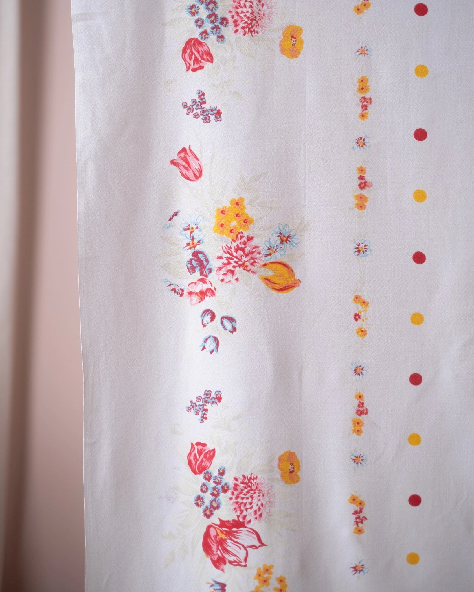 Nappe vintage à pois et fleurs - Silly & Billy