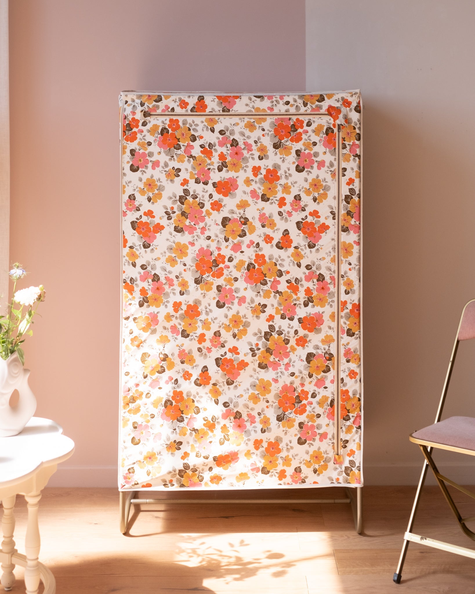 Penderie vintage en tissu fleuri - Silly & Billy