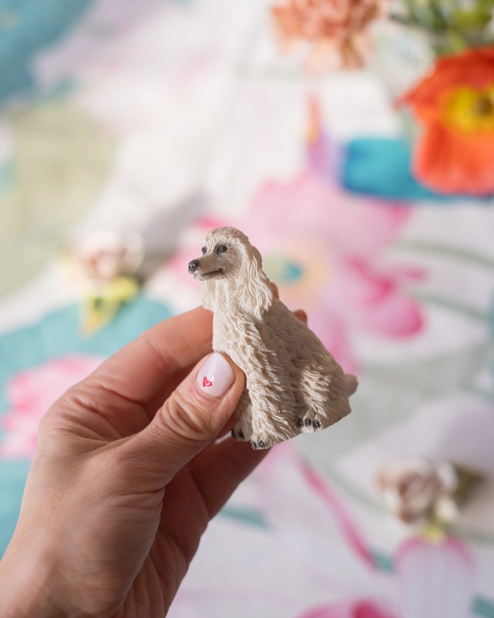 Petite statuette de caniche royal - Silly & Billy