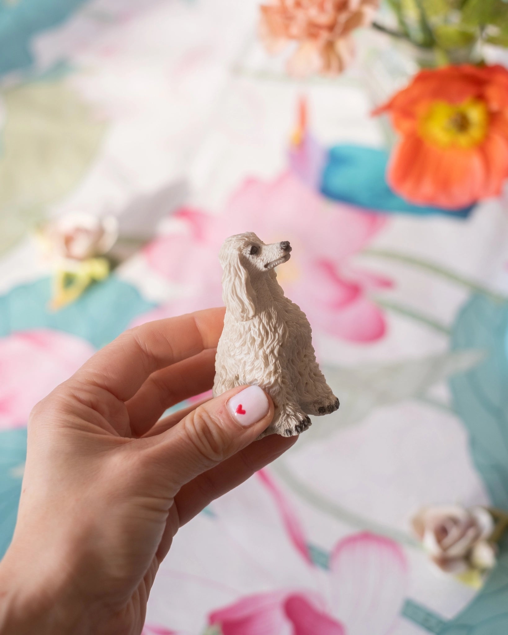 Petite statuette de caniche royal - Silly & Billy